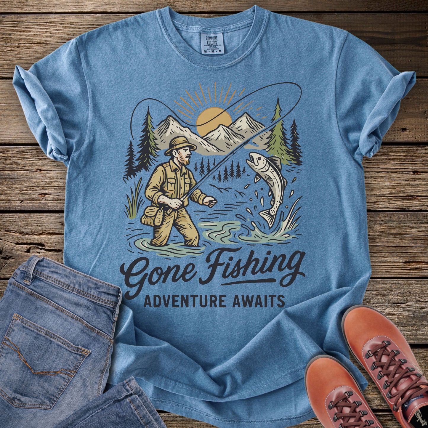 Gone Fishing T-Shirt