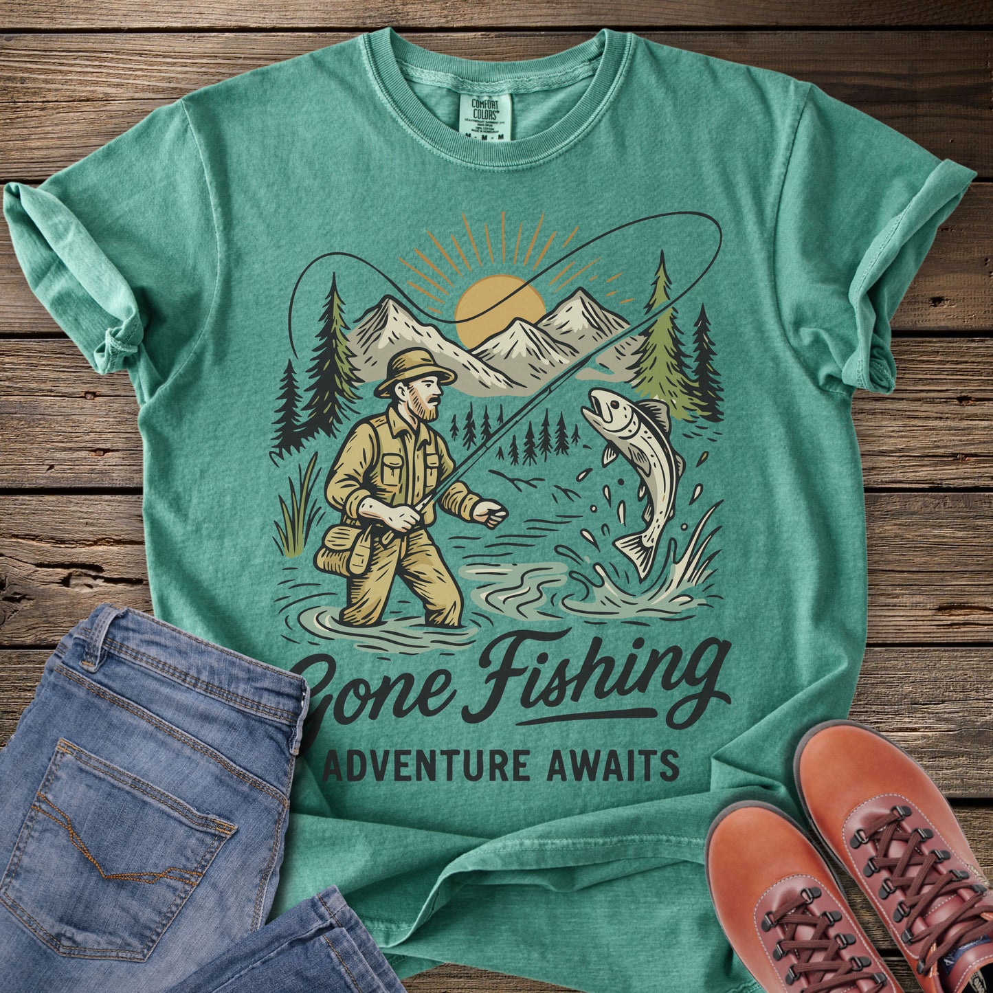 Gone Fishing T-Shirt