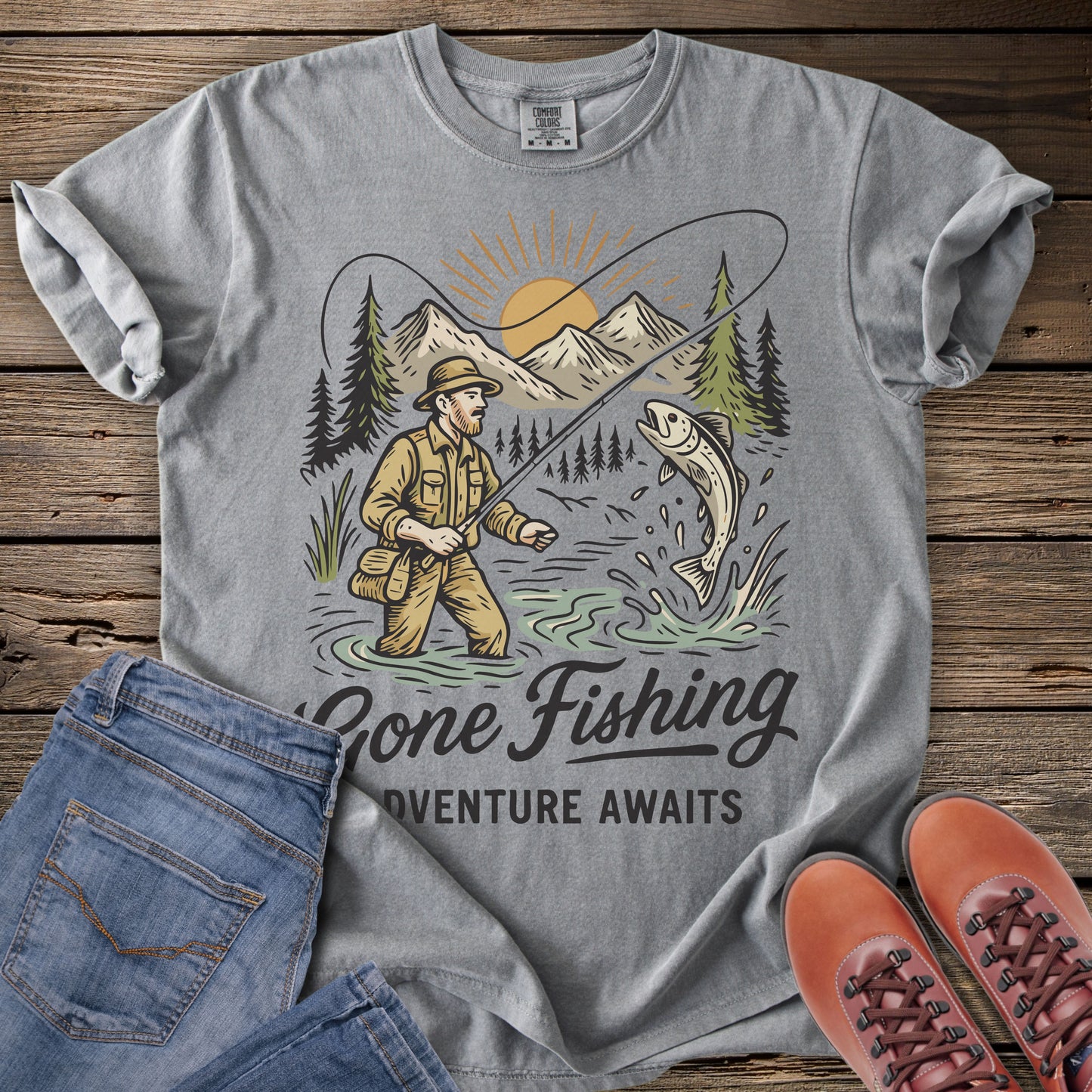 Gone Fishing T-Shirt