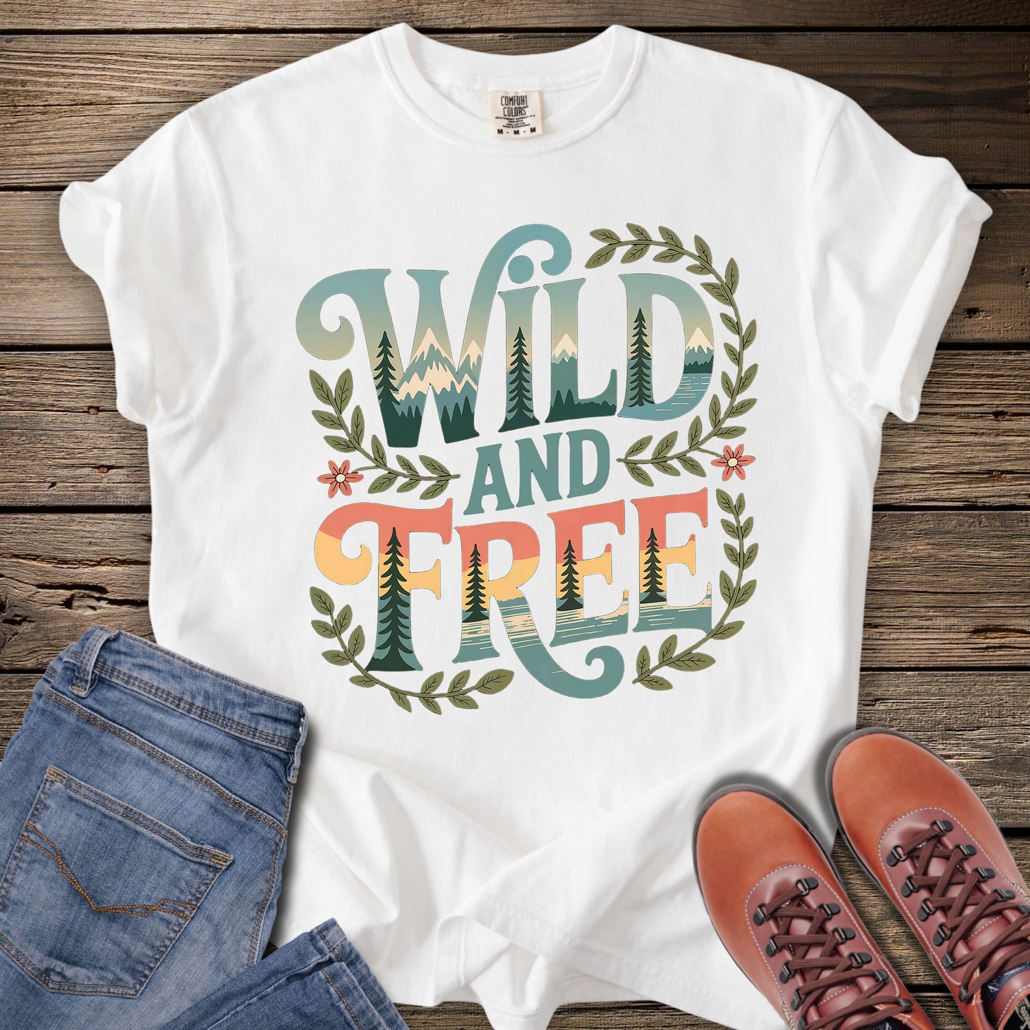Wild and Free T‑Shirt