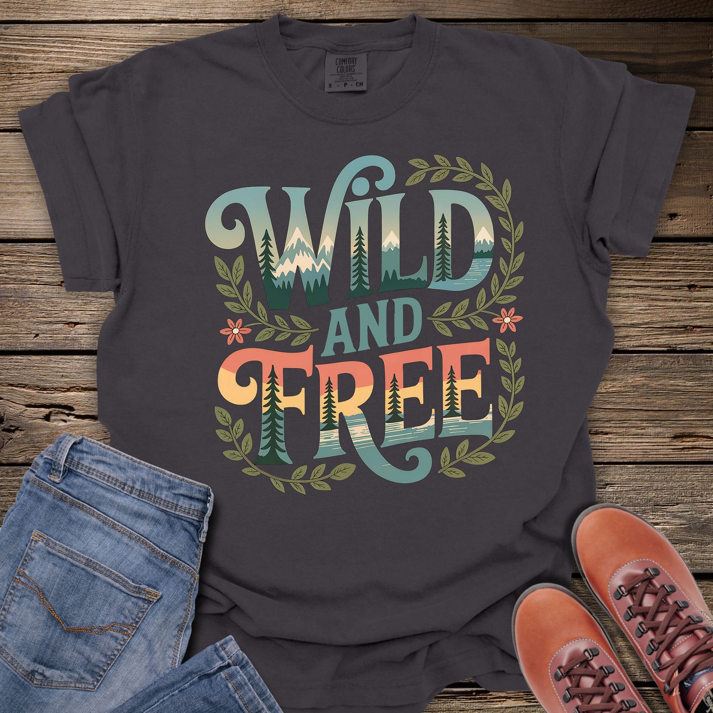 Wild and Free T‑Shirt