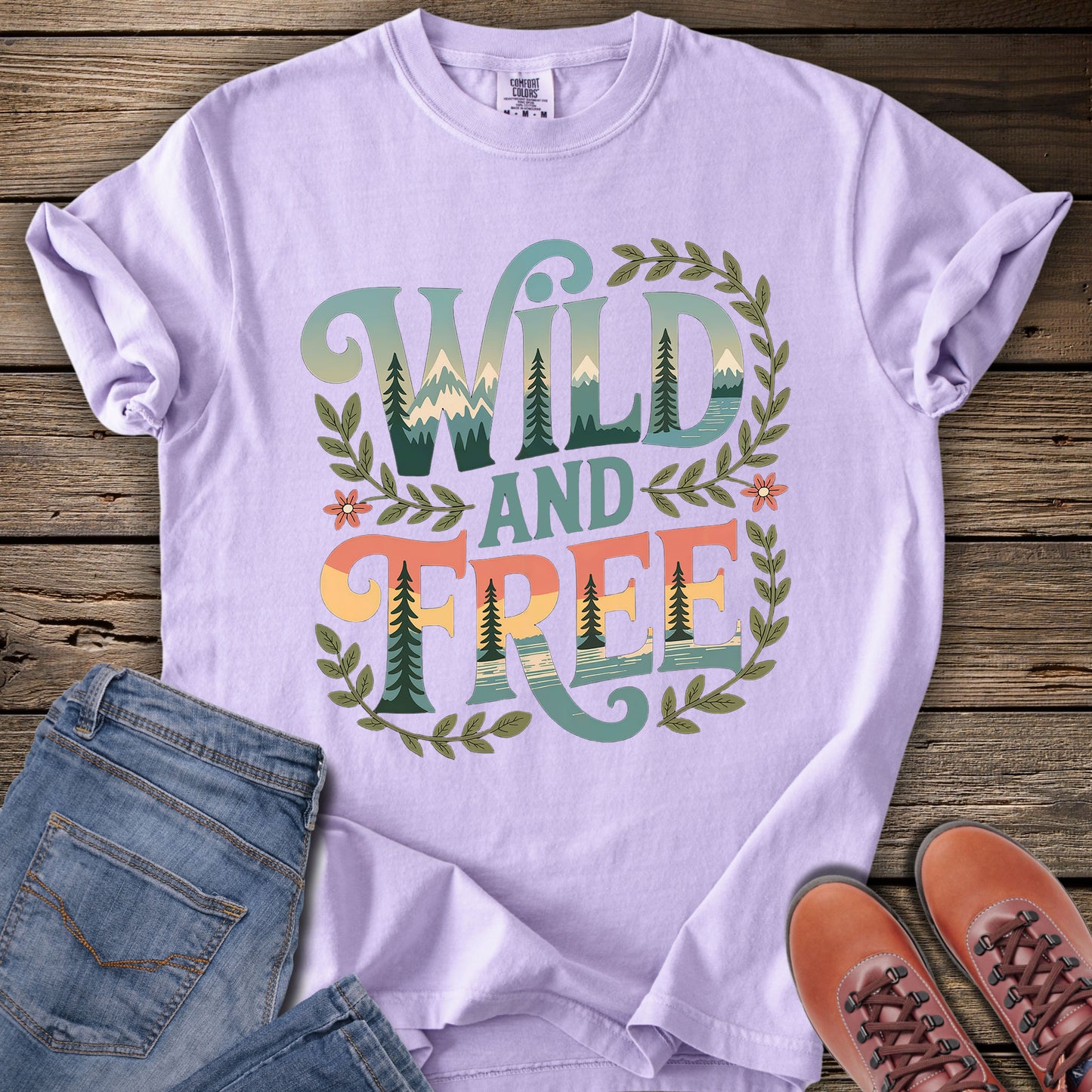 Wild and Free T‑Shirt