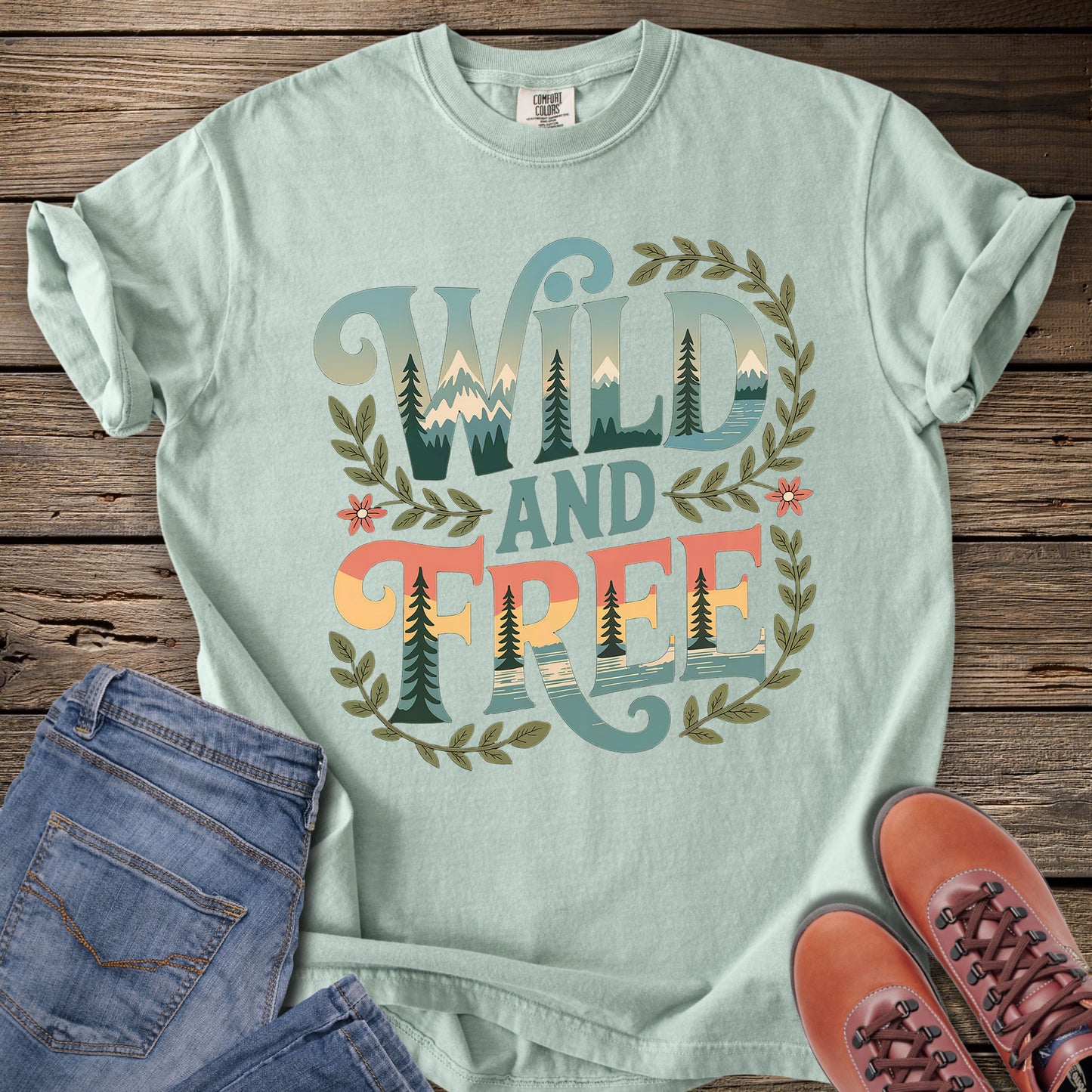Wild and Free T‑Shirt