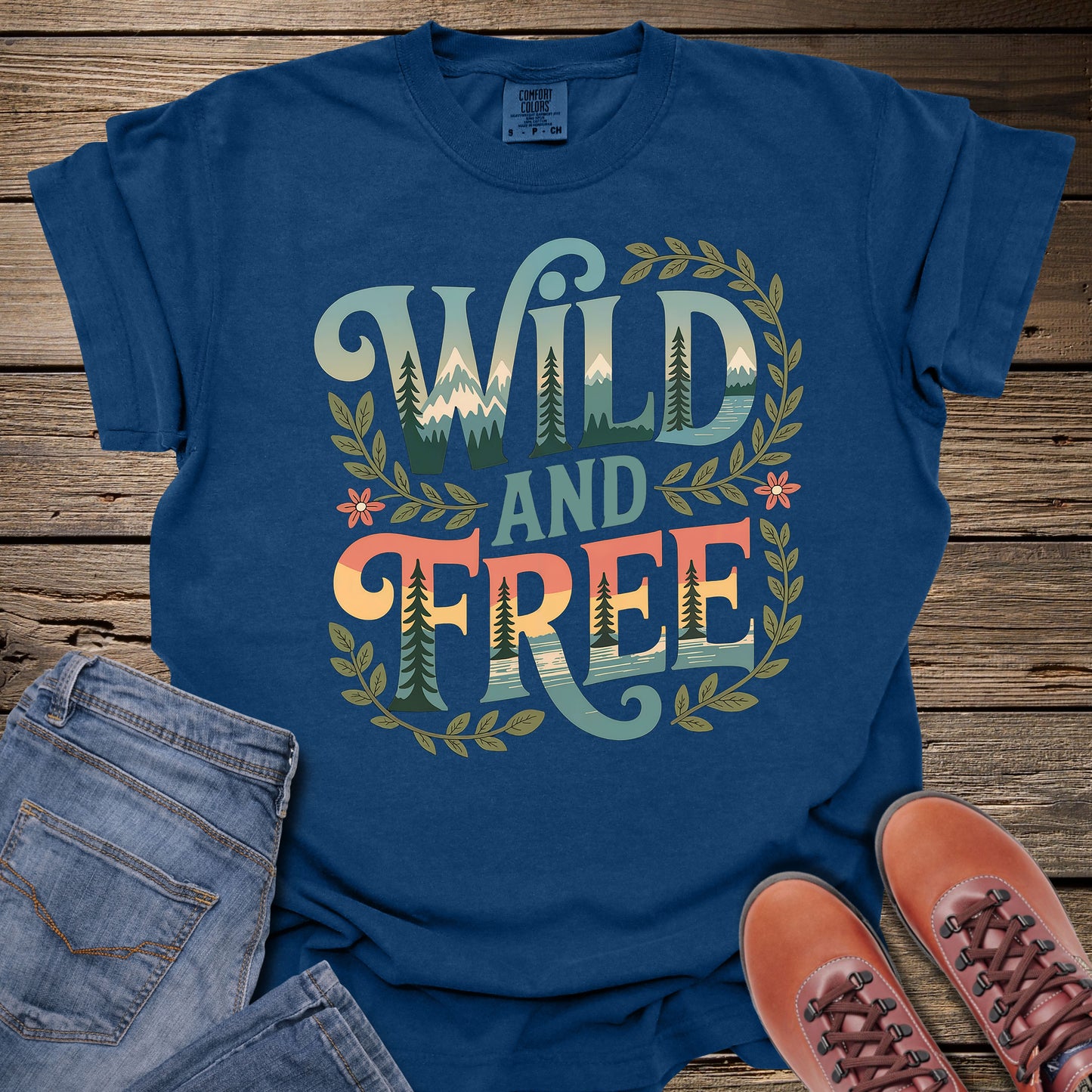 Wild and Free T‑Shirt