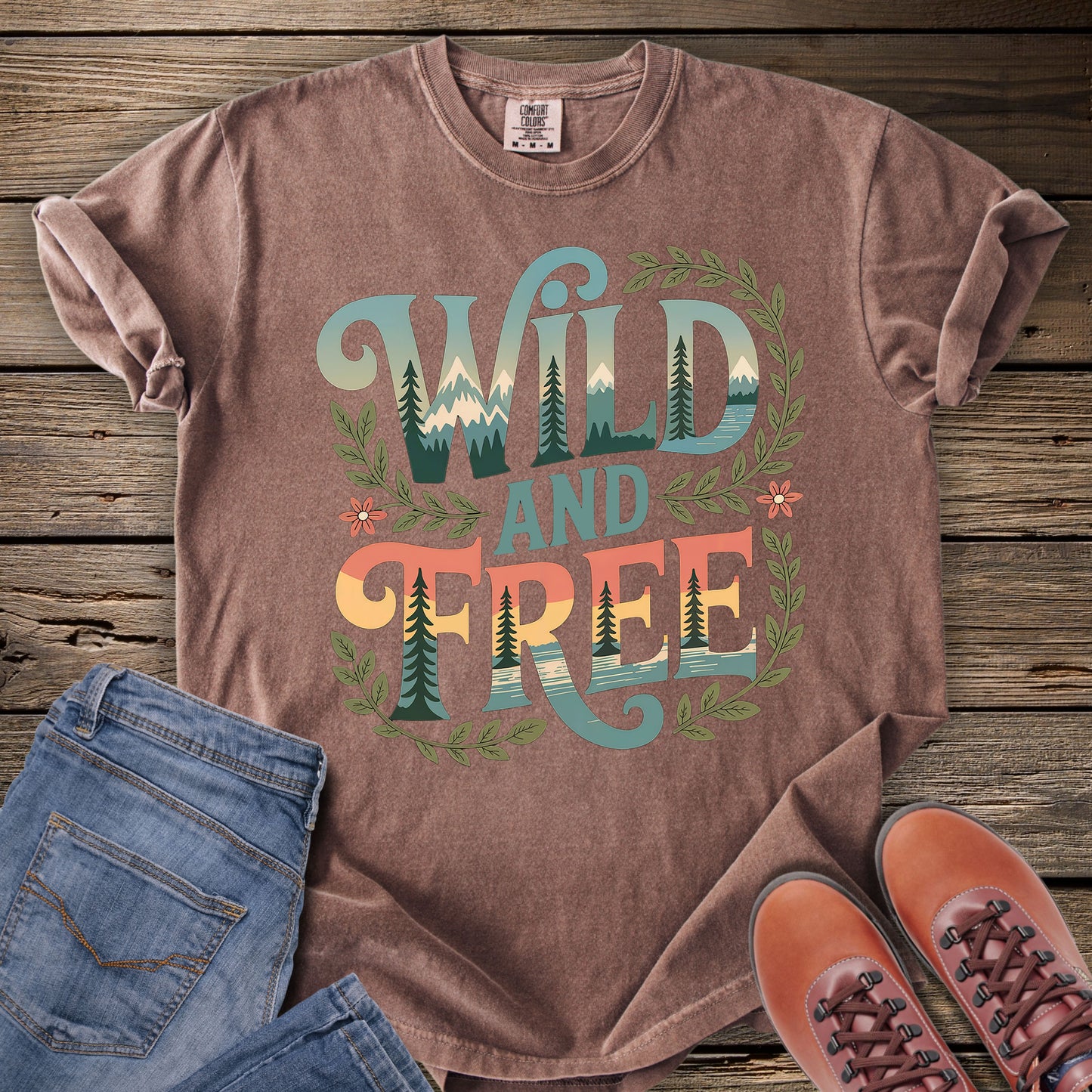 Wild and Free T‑Shirt