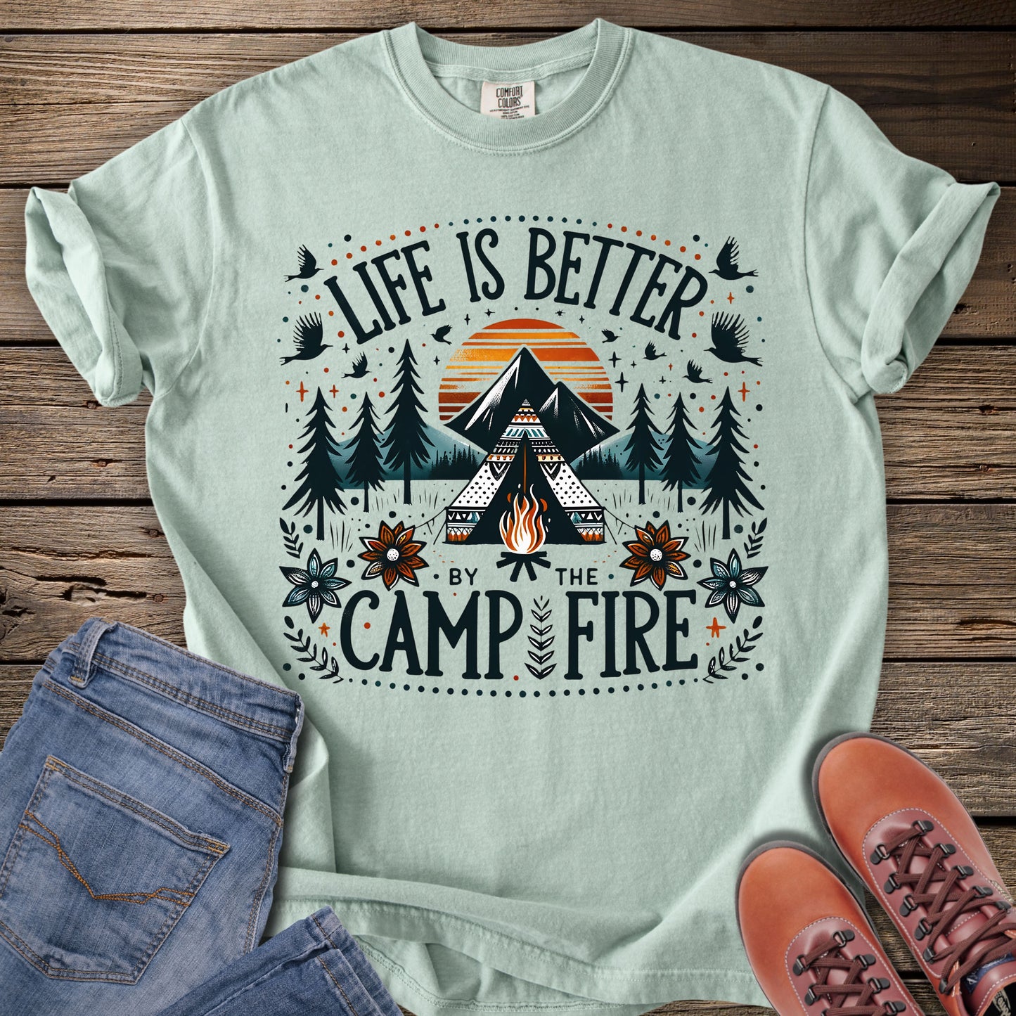 Life Is Better by the Campfire T-Shirt