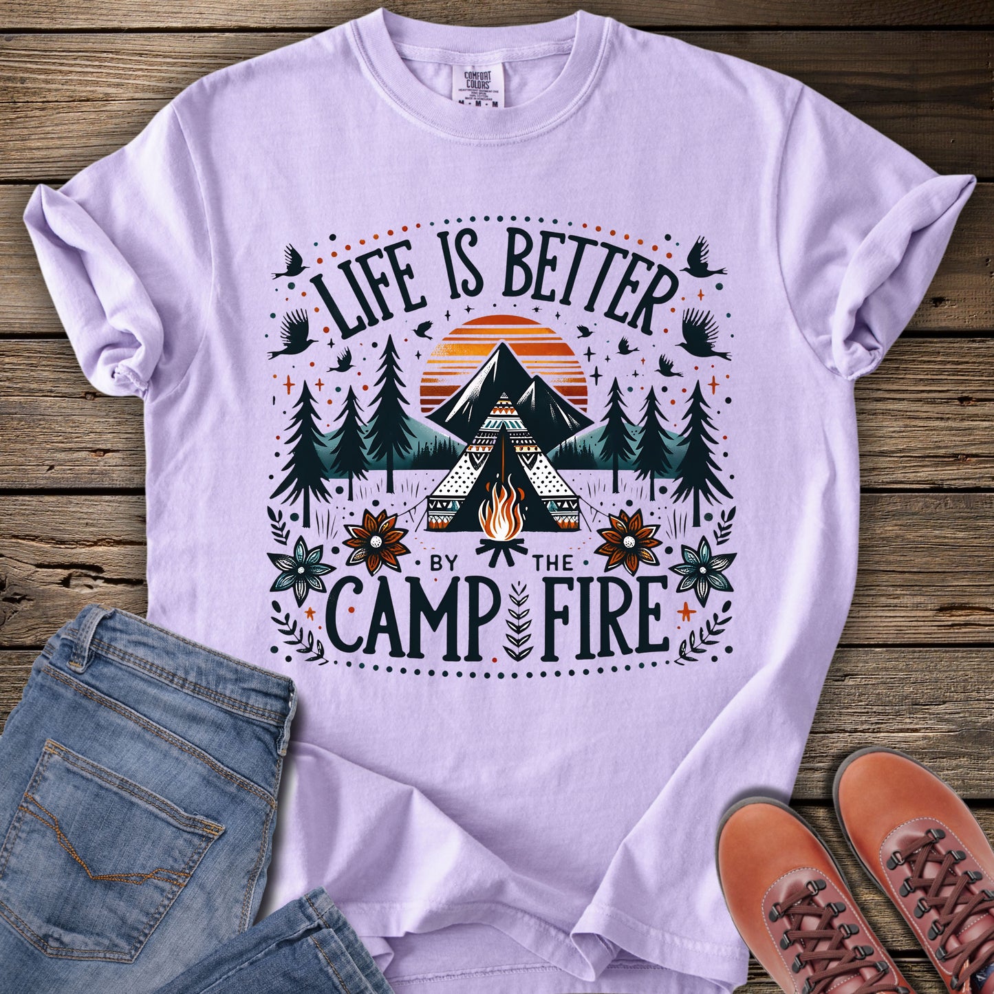 Life Is Better by the Campfire T-Shirt
