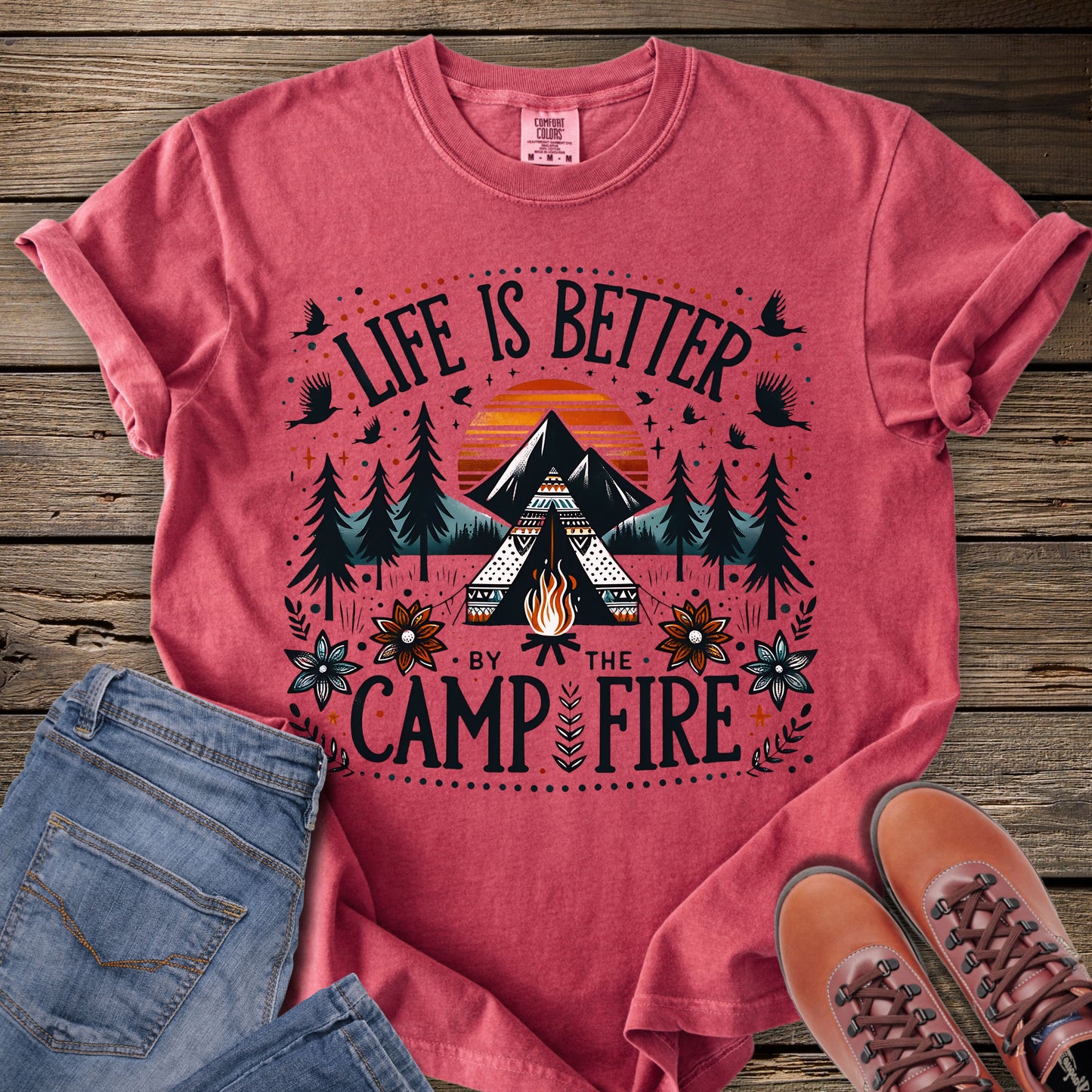 Life Is Better by the Campfire T-Shirt
