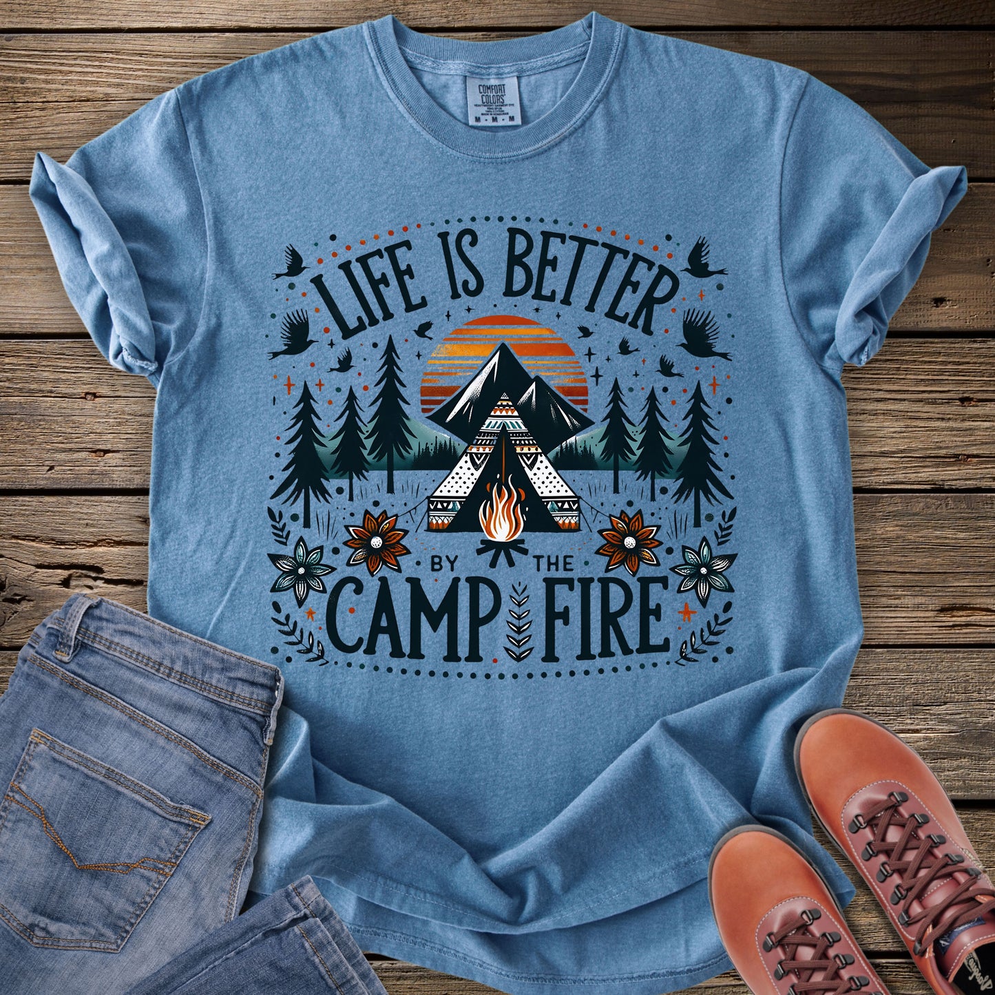 Life Is Better by the Campfire T-Shirt