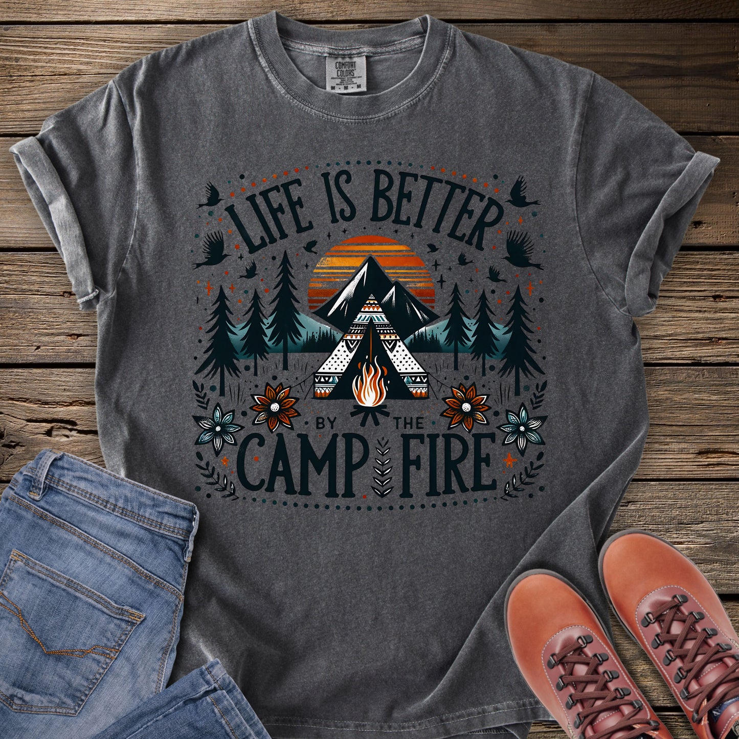 Life Is Better by the Campfire T-Shirt