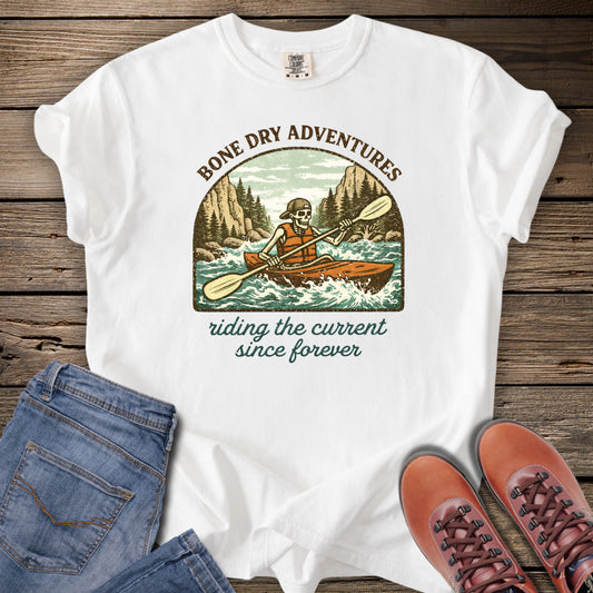 Bone Dry Adventures Kayak T-Shirt