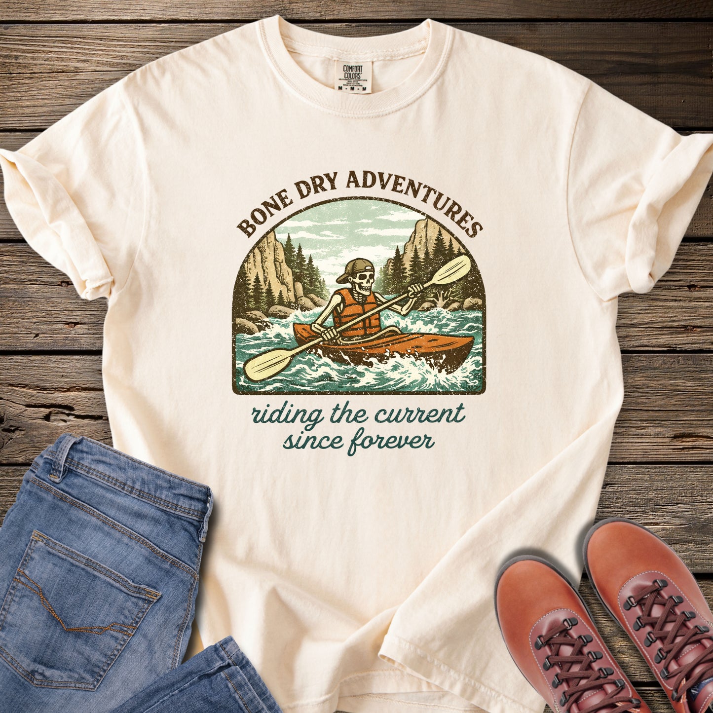 Bone Dry Adventures Kayak T-Shirt