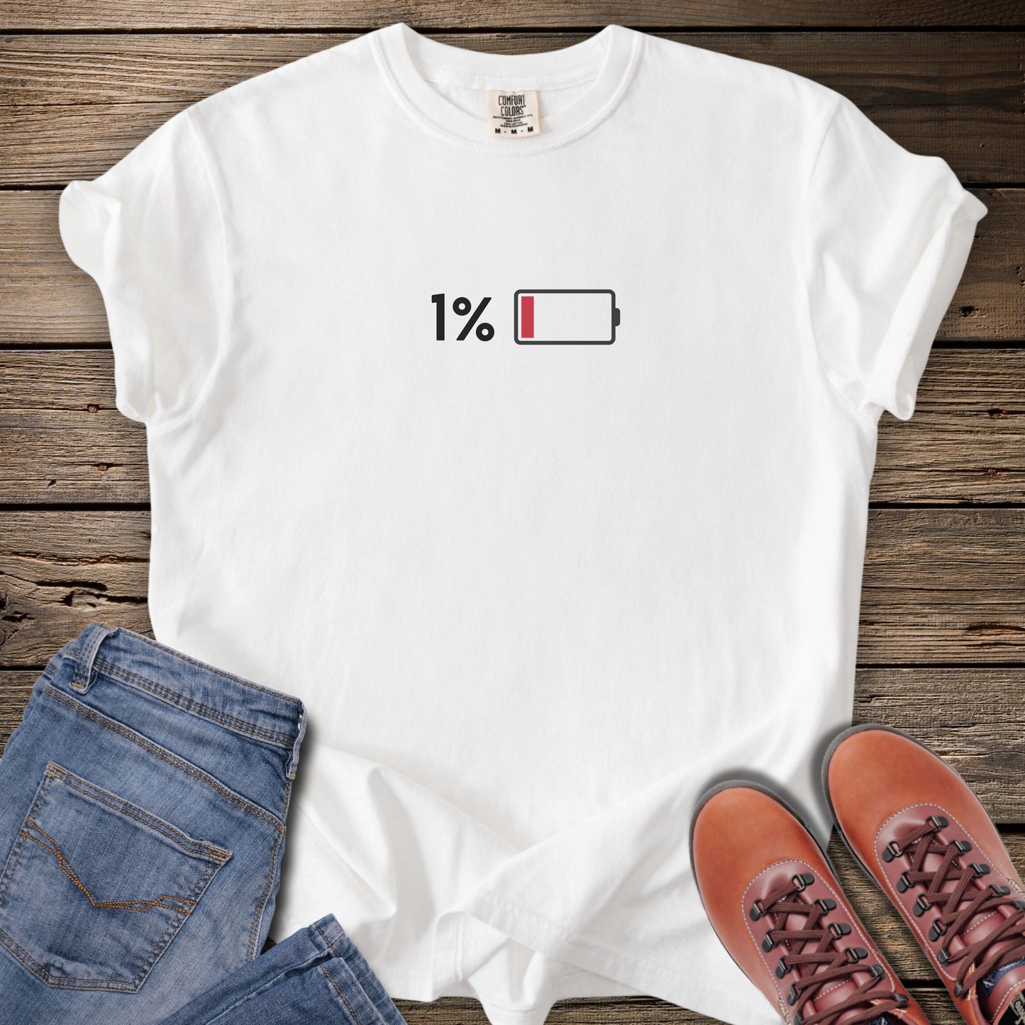 Low Battery T-Shirt