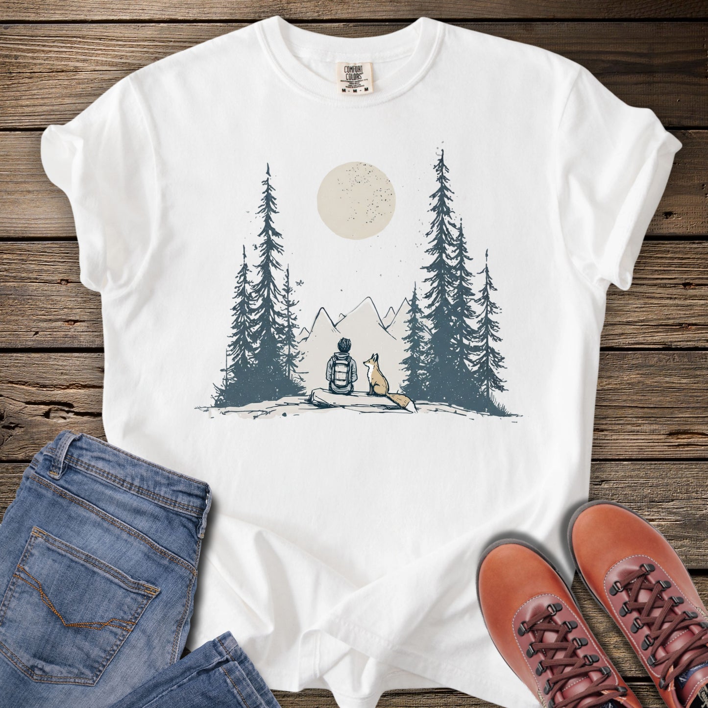 Moonlit Trail Friend T-Shirt