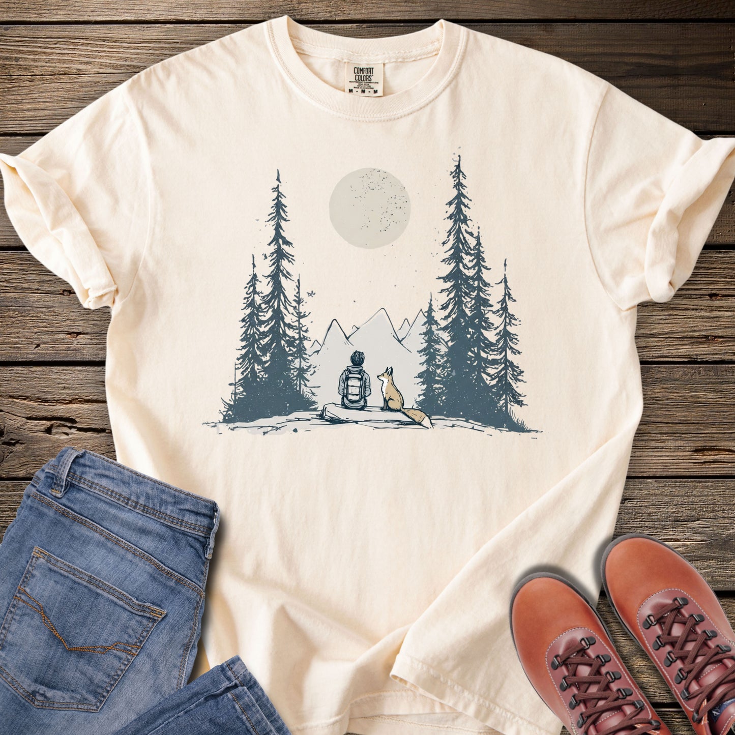Moonlit Trail Friend T-Shirt