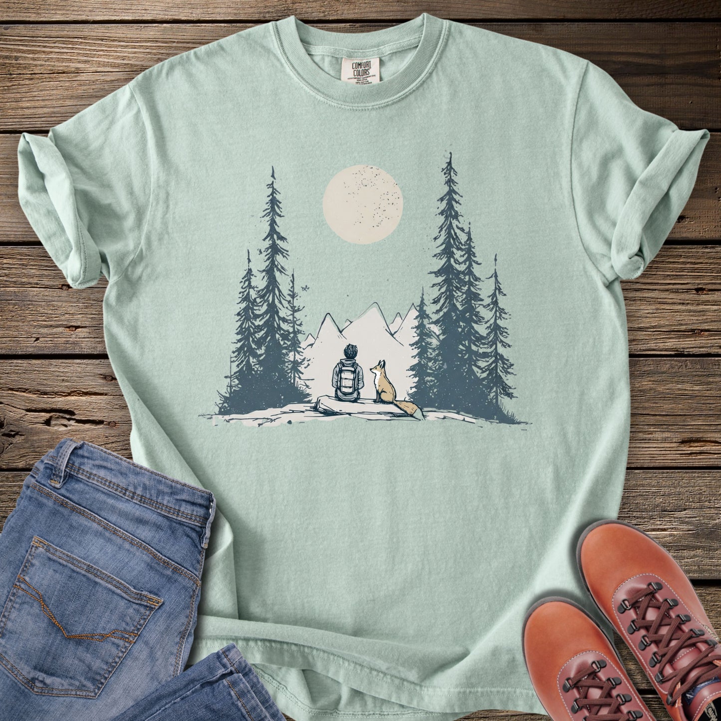 Moonlit Trail Friend T-Shirt