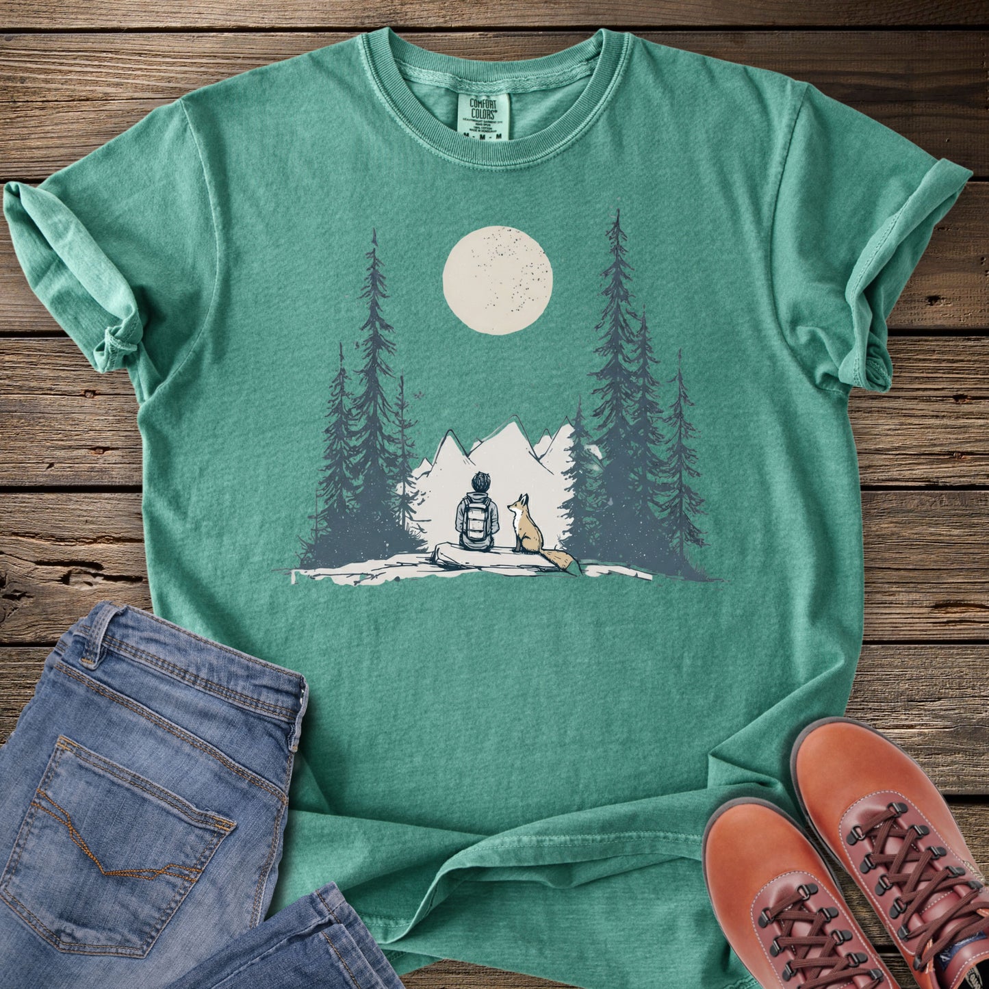 Moonlit Trail Friend T-Shirt
