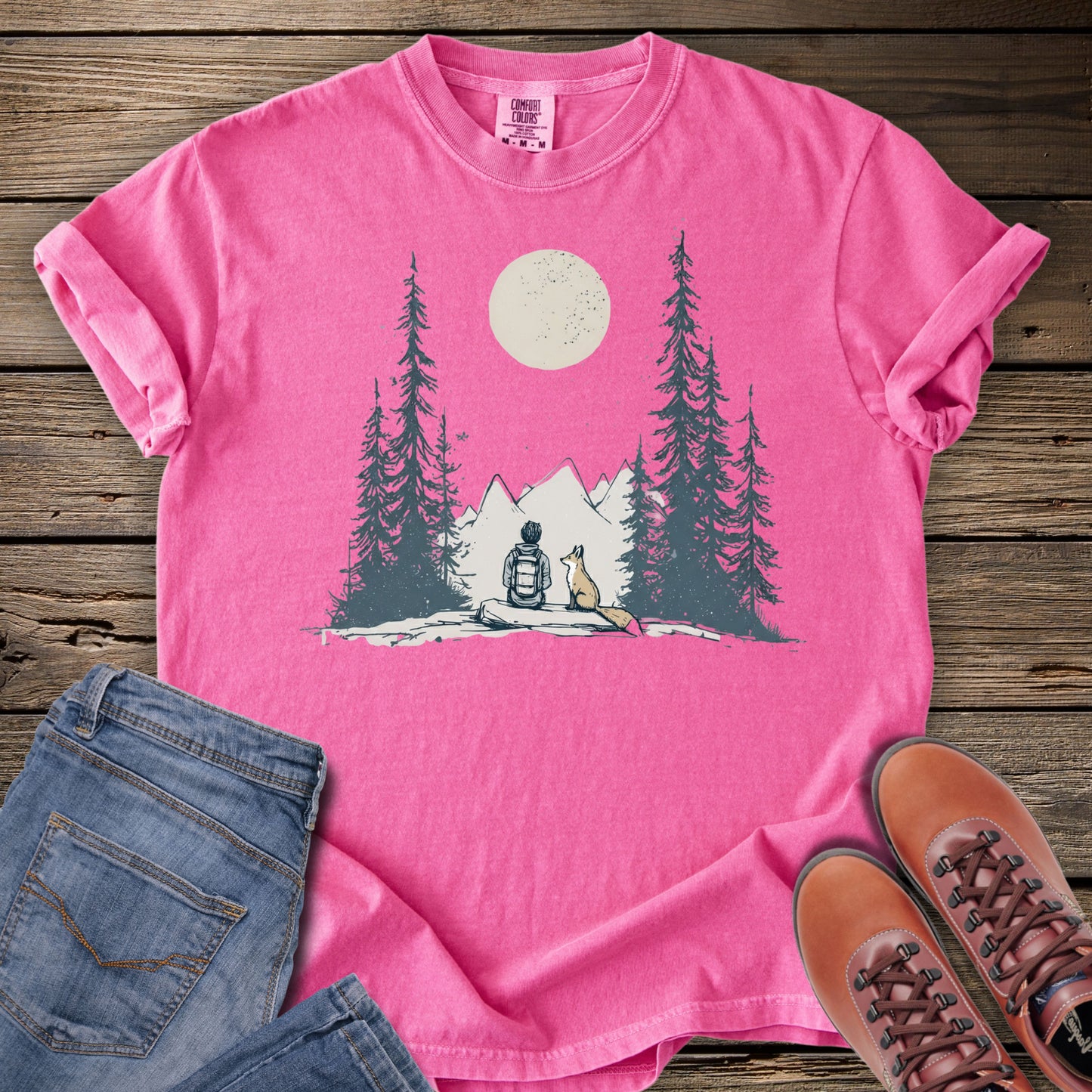 Moonlit Trail Friend T-Shirt
