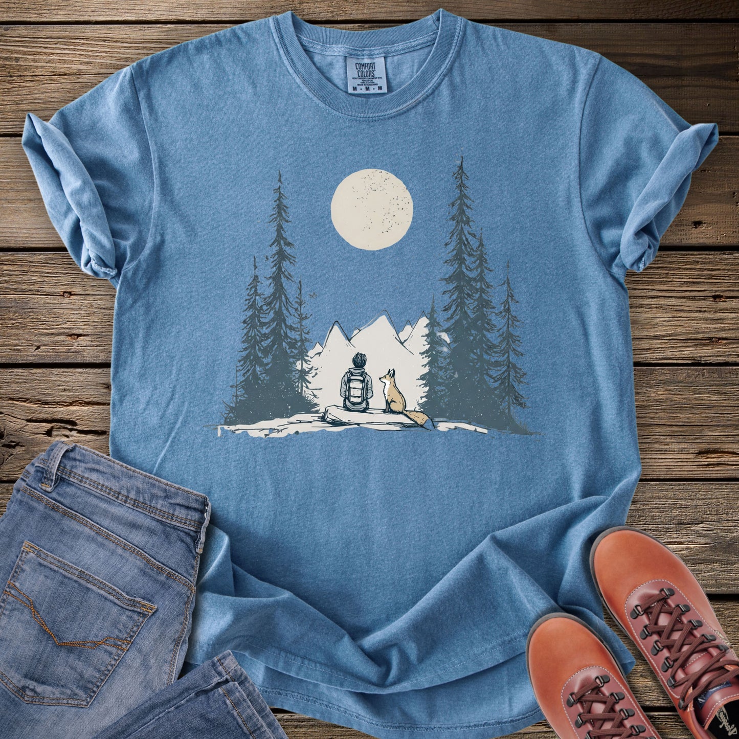 Moonlit Trail Friend T-Shirt