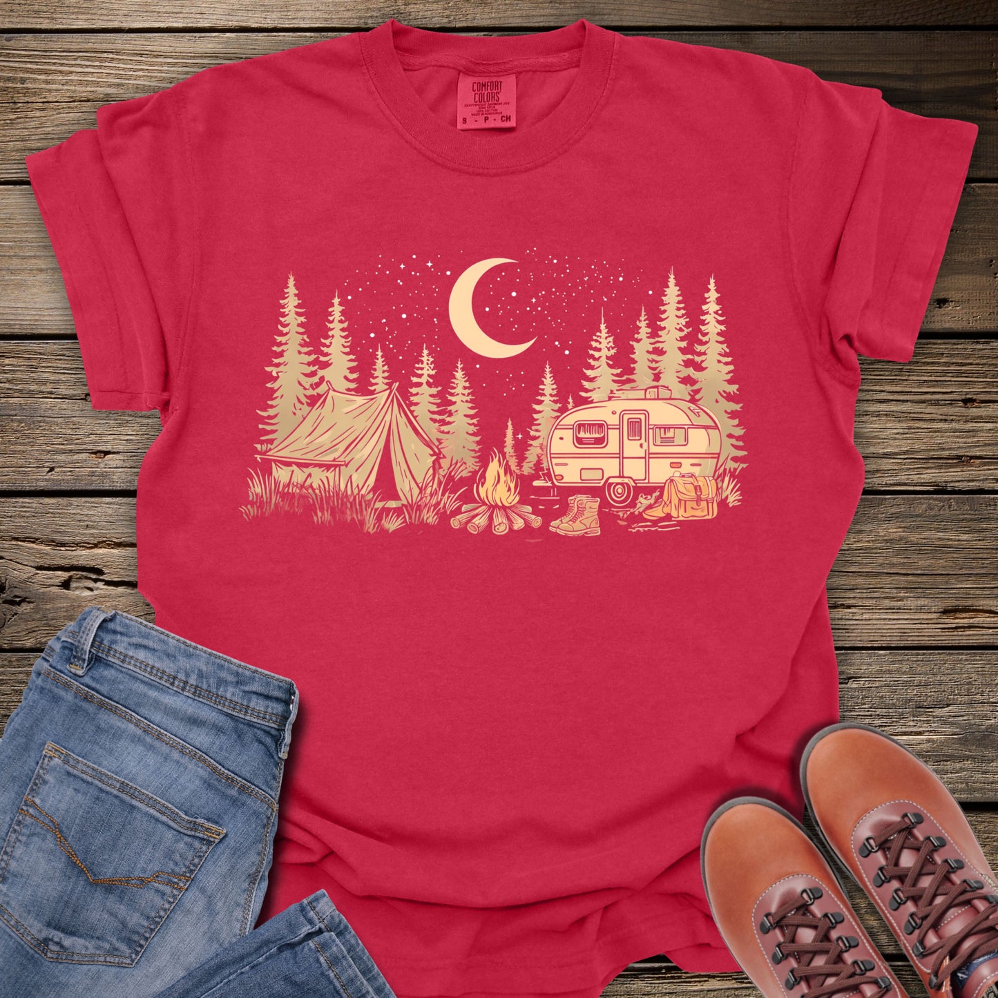 Camping Night T-Shirt