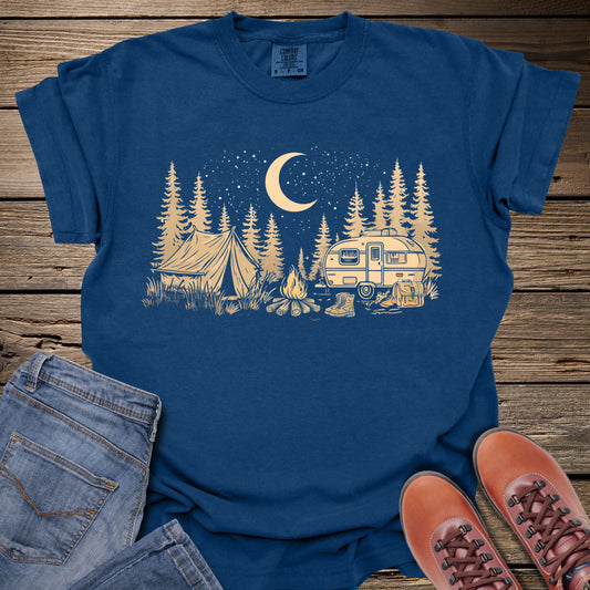 Camping Night T-Shirt
