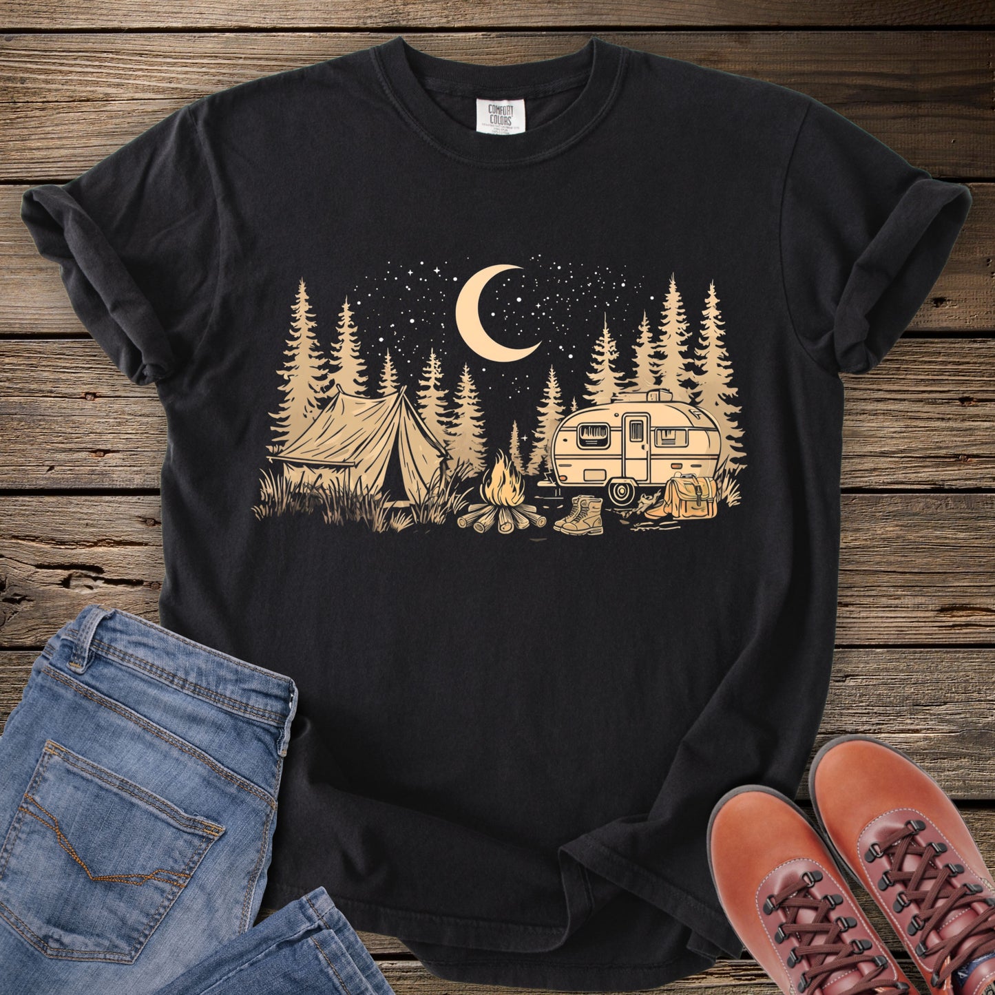 Camping Night T-Shirt