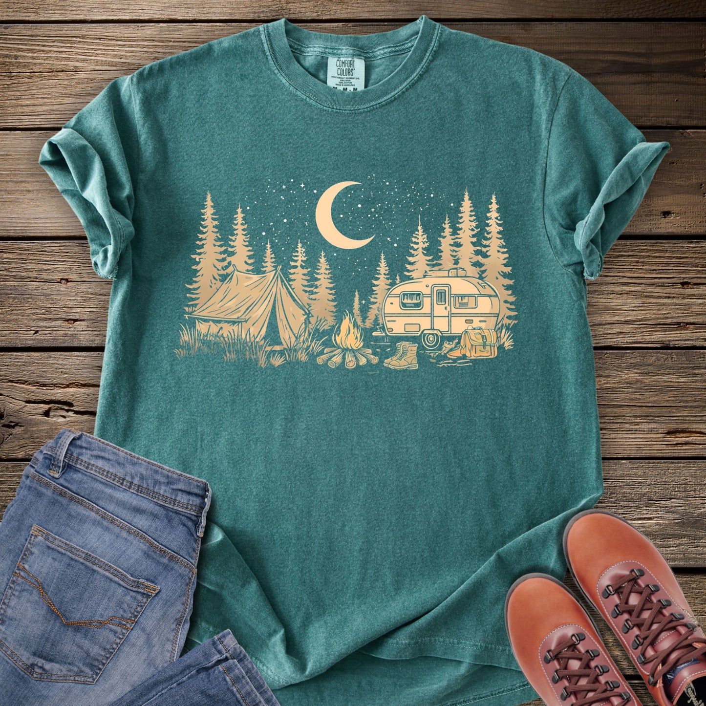 Camping Night T-Shirt