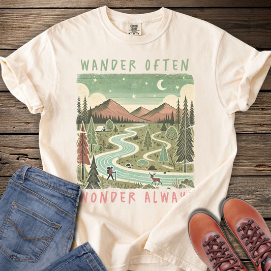 Wander Often, Wonder Always T-Shirt