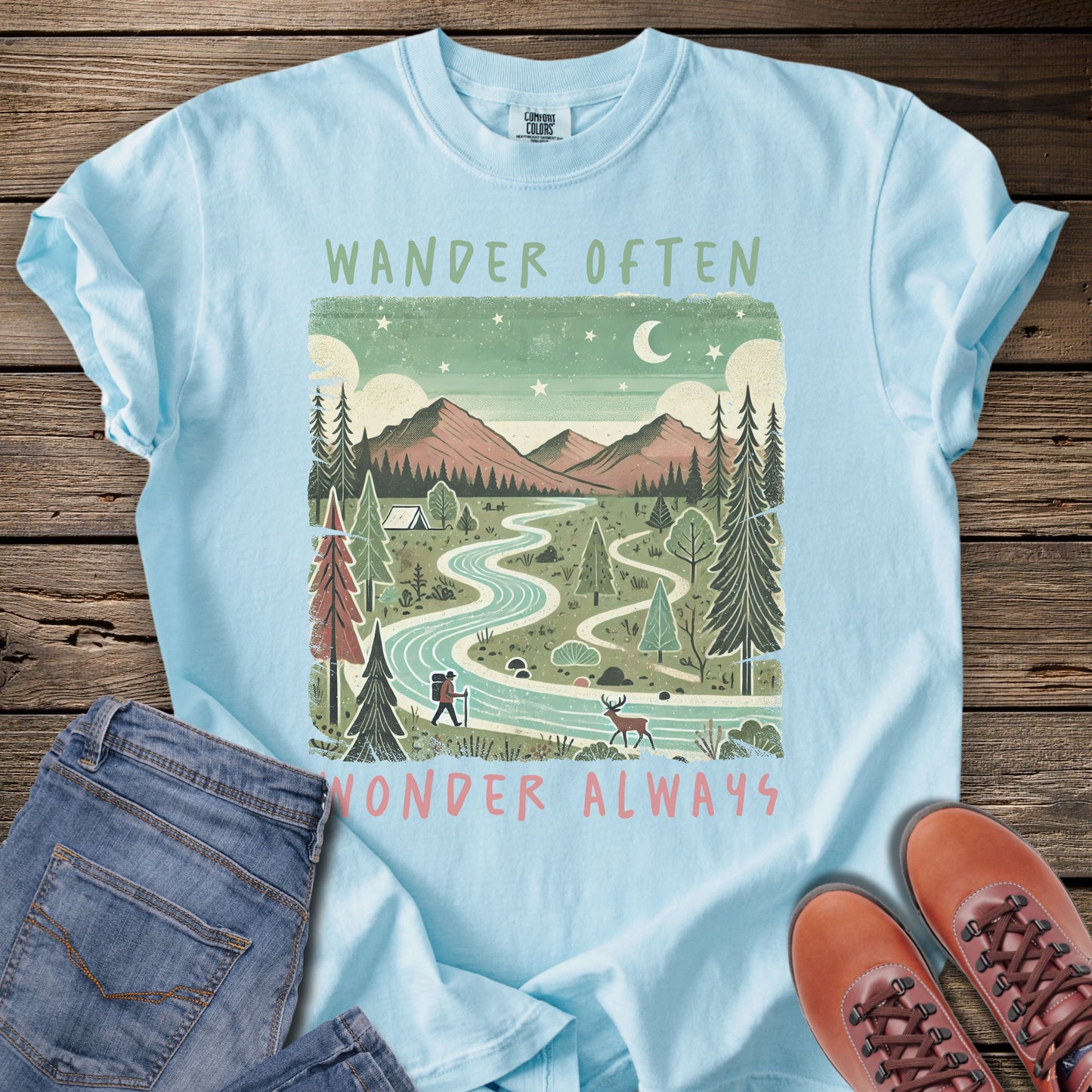 Wander Often, Wonder Always T-Shirt