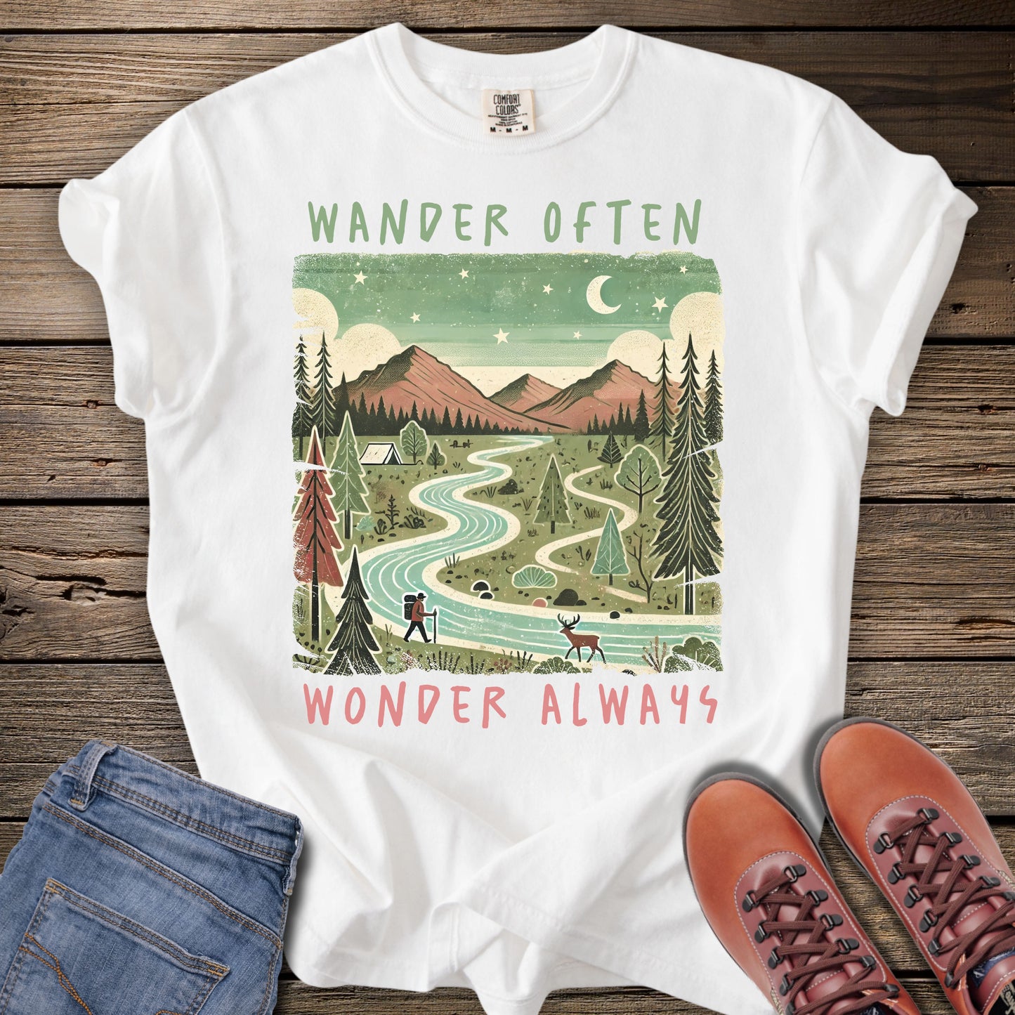 Wander Often, Wonder Always T-Shirt