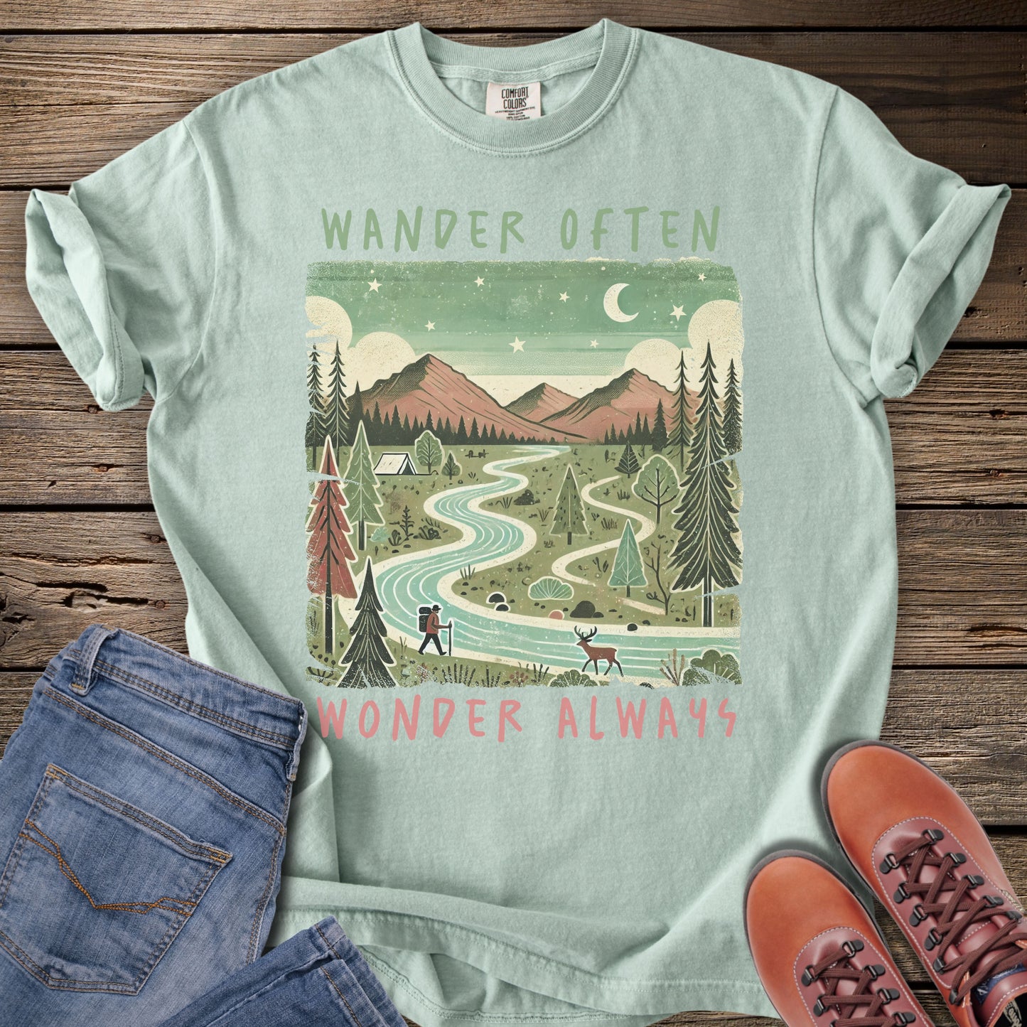 Wander Often, Wonder Always T-Shirt