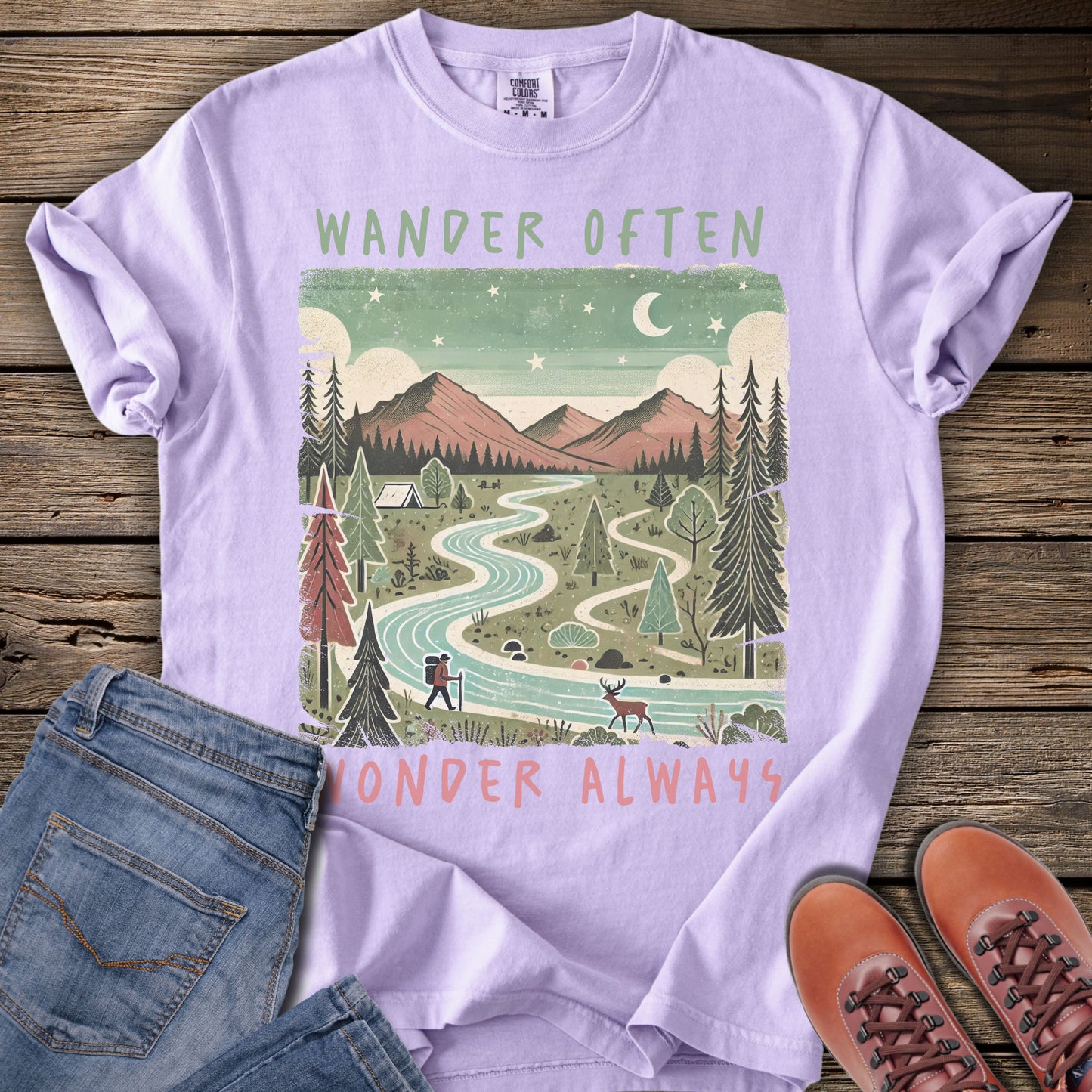 Wander Often, Wonder Always T-Shirt