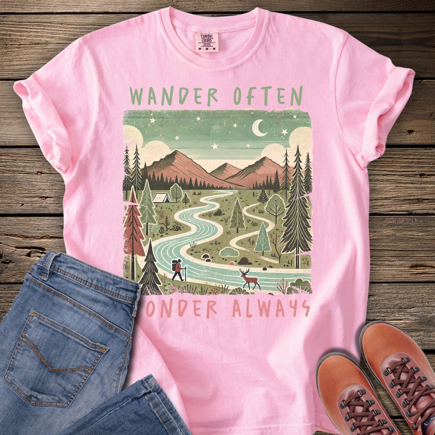 Wander Often, Wonder Always T-Shirt