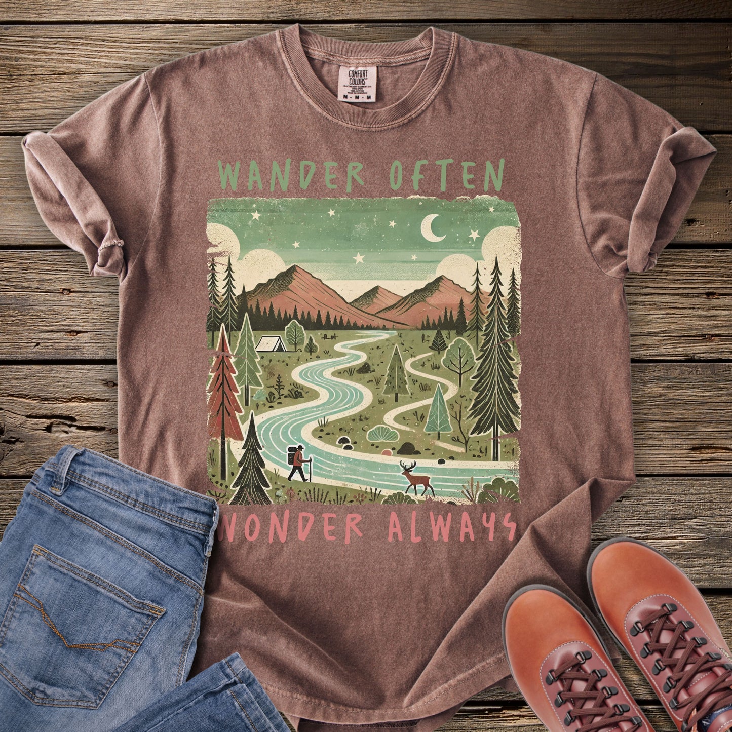 Wander Often, Wonder Always T-Shirt