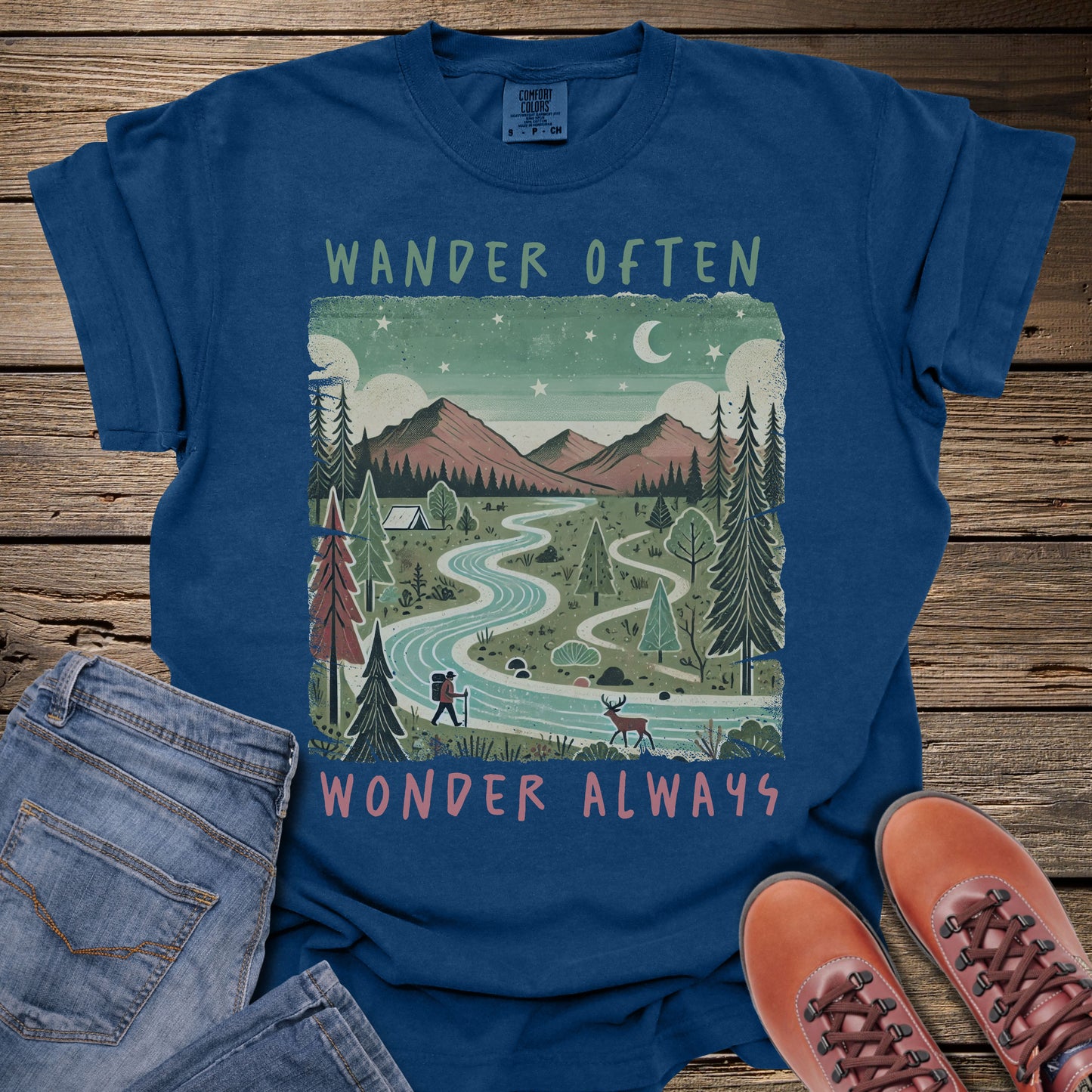 Wander Often, Wonder Always T-Shirt
