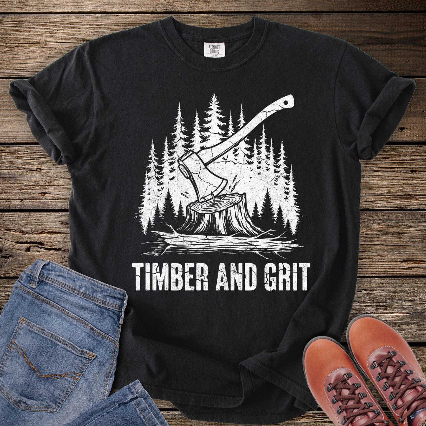 Timber and Grit Axe T-Shirt