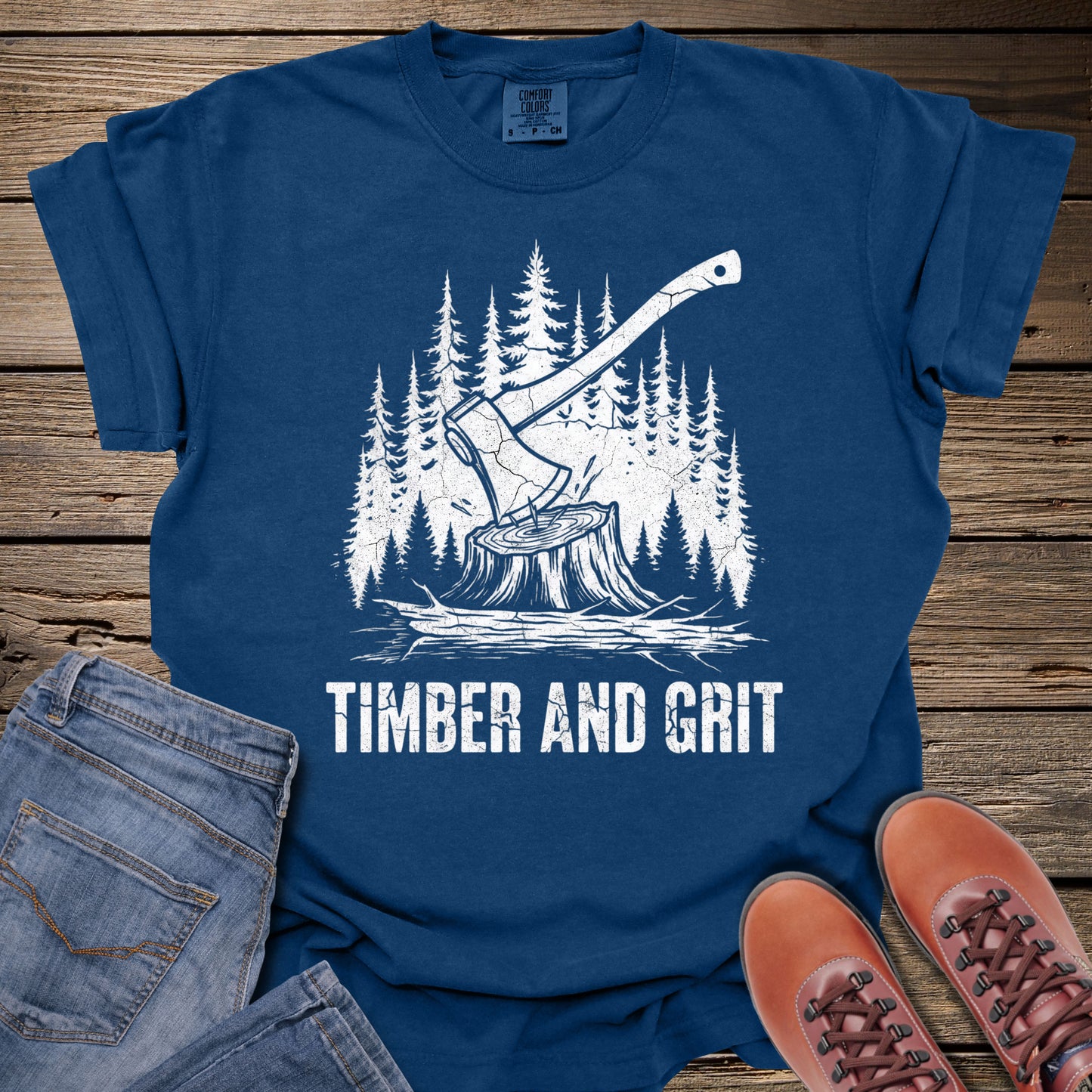 Timber and Grit Axe T-Shirt