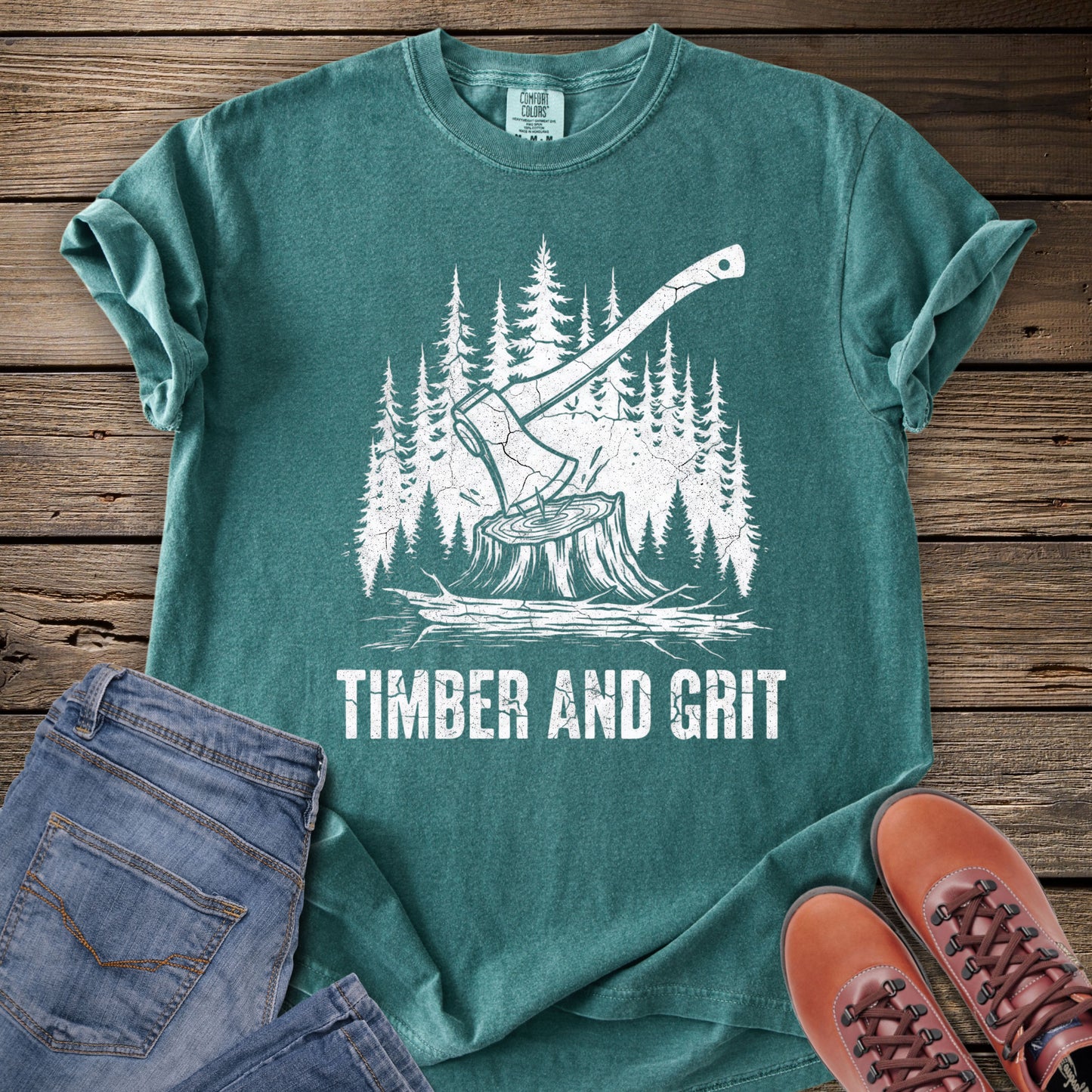 Timber and Grit Axe T-Shirt