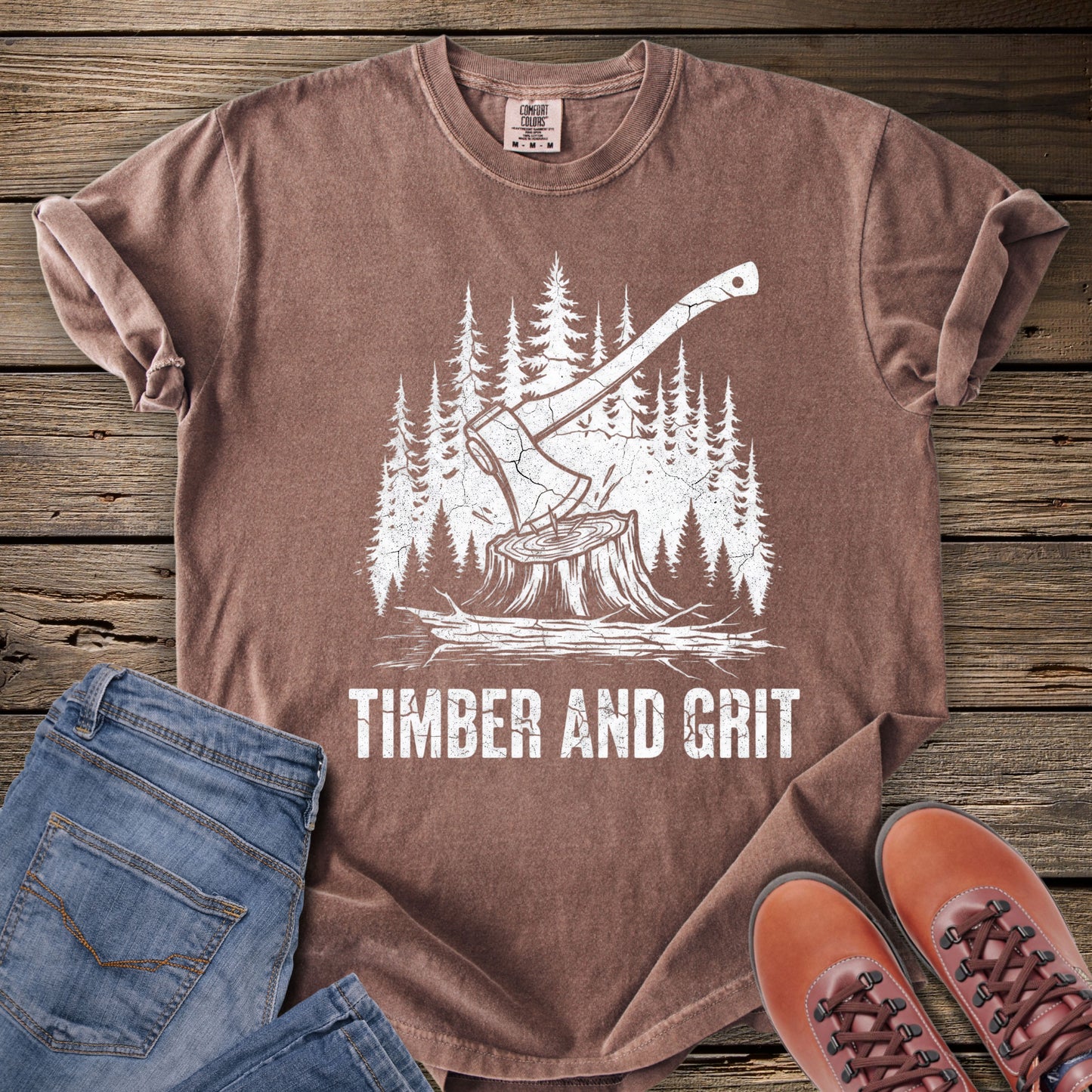 Timber and Grit Axe T-Shirt