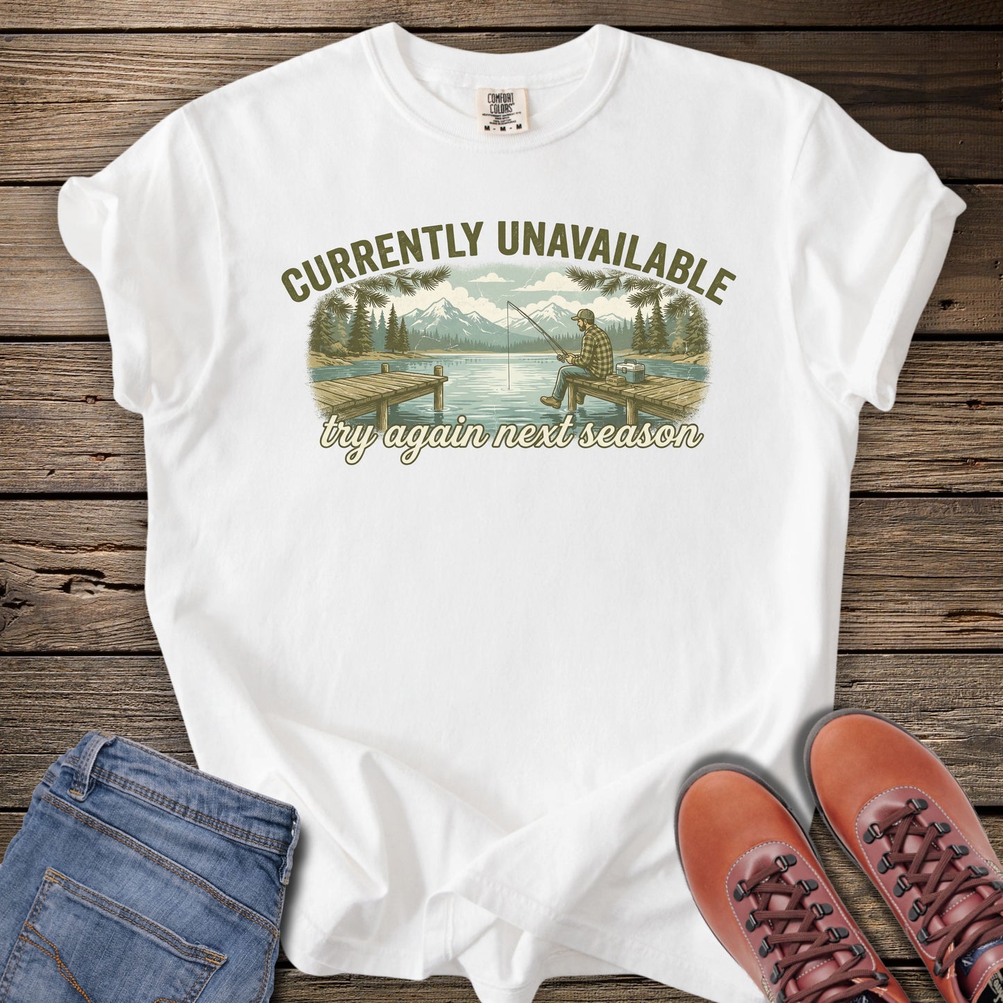 Currently Unavailable Fishing T‑Shirt