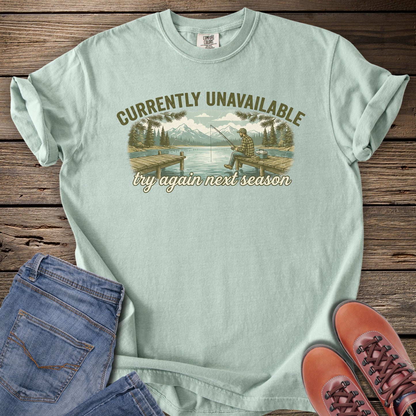 Currently Unavailable Fishing T‑Shirt