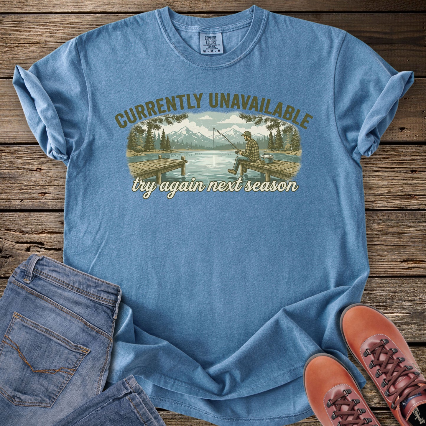 Currently Unavailable Fishing T‑Shirt