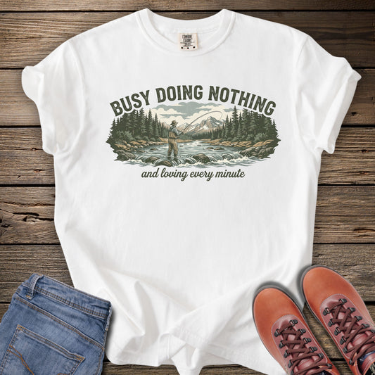 Busy Doing Nothing Nature T-Shirt