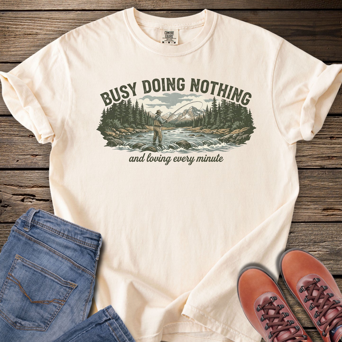 Busy Doing Nothing Nature T-Shirt