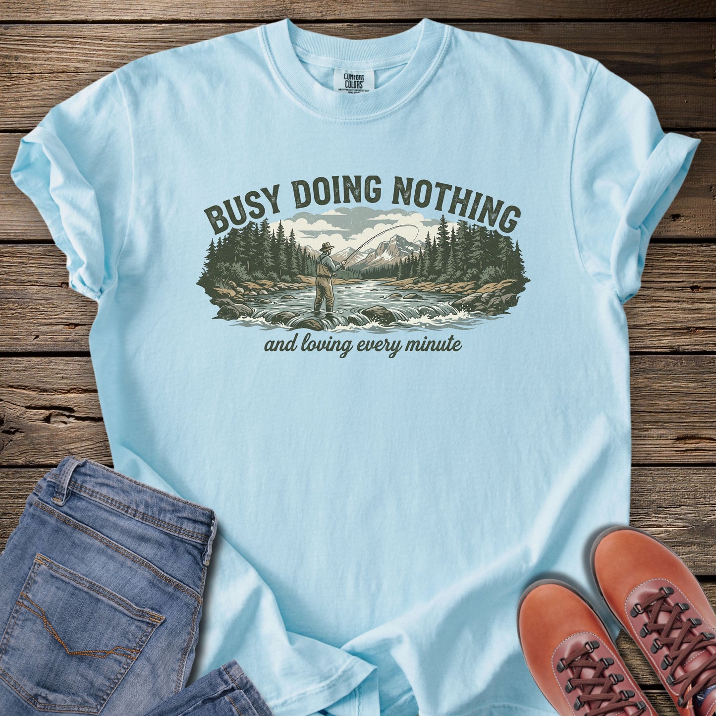 Busy Doing Nothing Nature T-Shirt