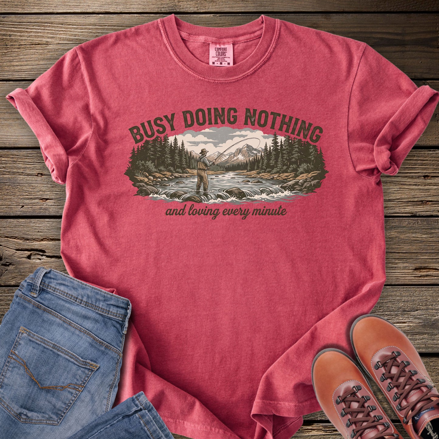Busy Doing Nothing Nature T-Shirt