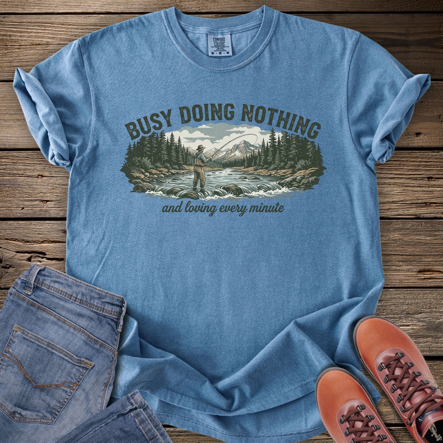 Busy Doing Nothing Nature T-Shirt