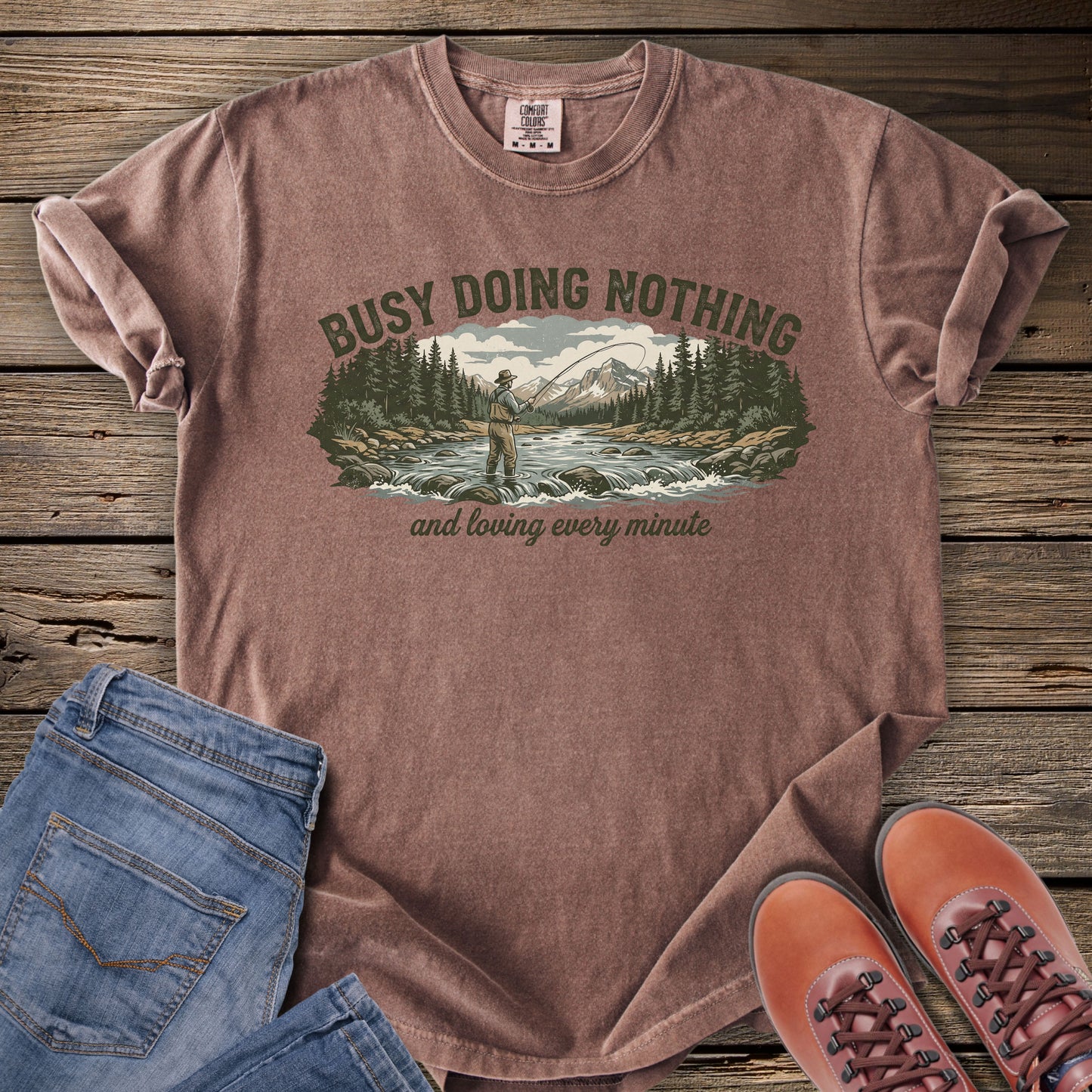 Busy Doing Nothing Nature T-Shirt