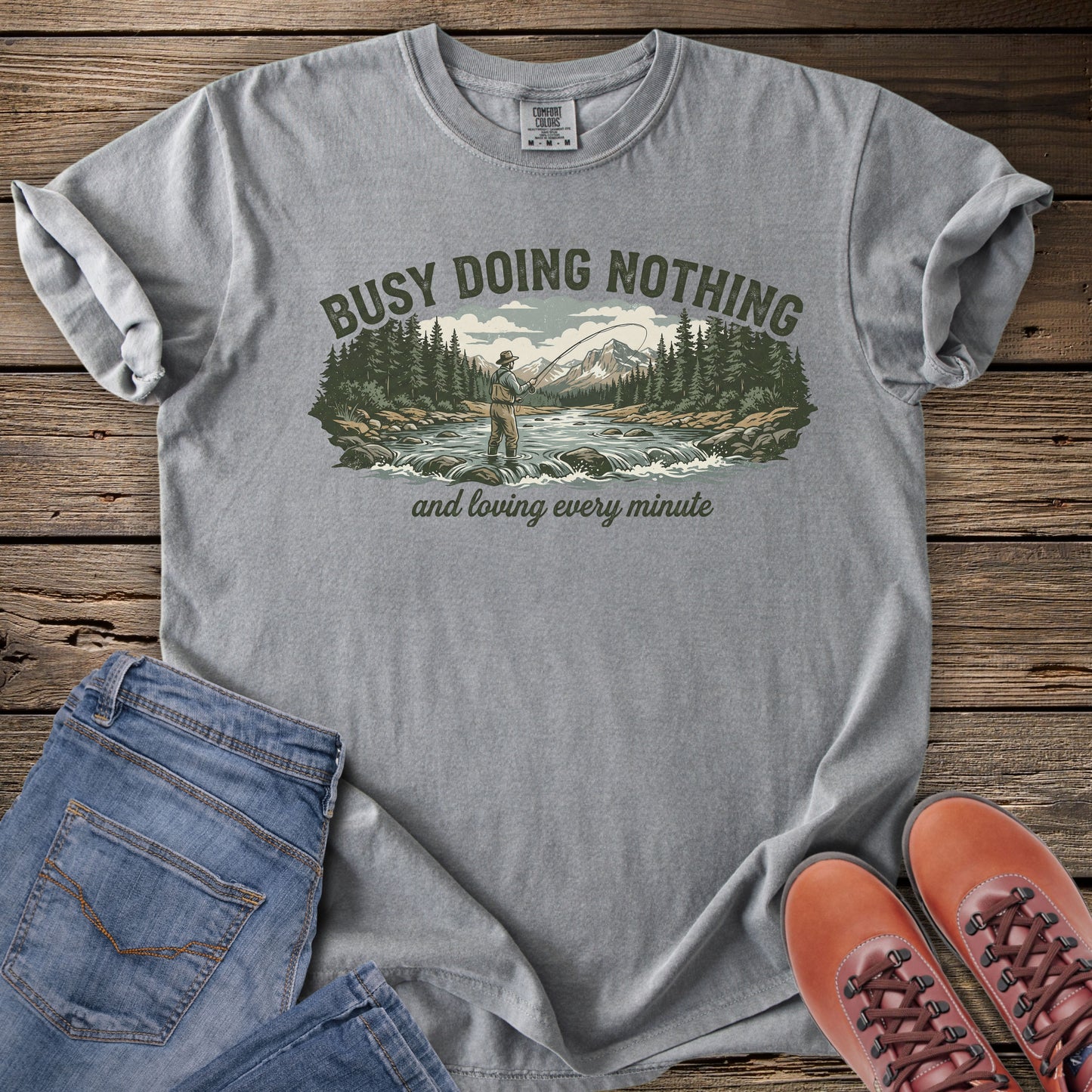 Busy Doing Nothing Nature T-Shirt