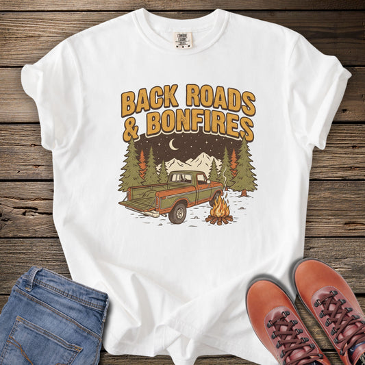 Back Roads & Bonfires T‑Shirt